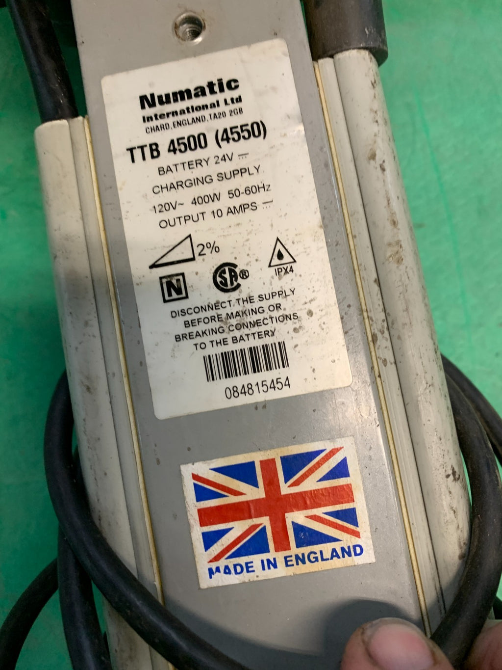 NUMATIC ADJUSTABLE HANDLE ASSY TTB-4500 (4550)