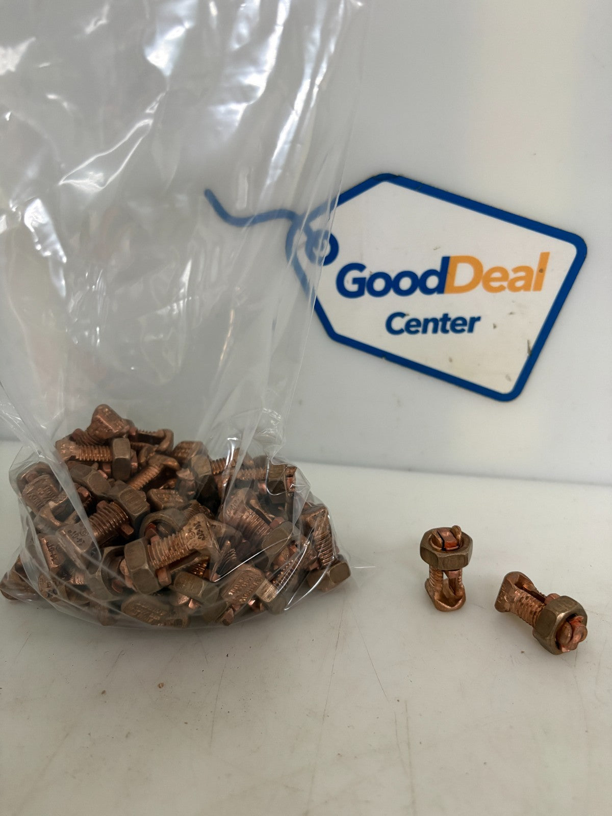 LOT OF 52 BURNDY SPLIT BOLT CONNECTOR KS170