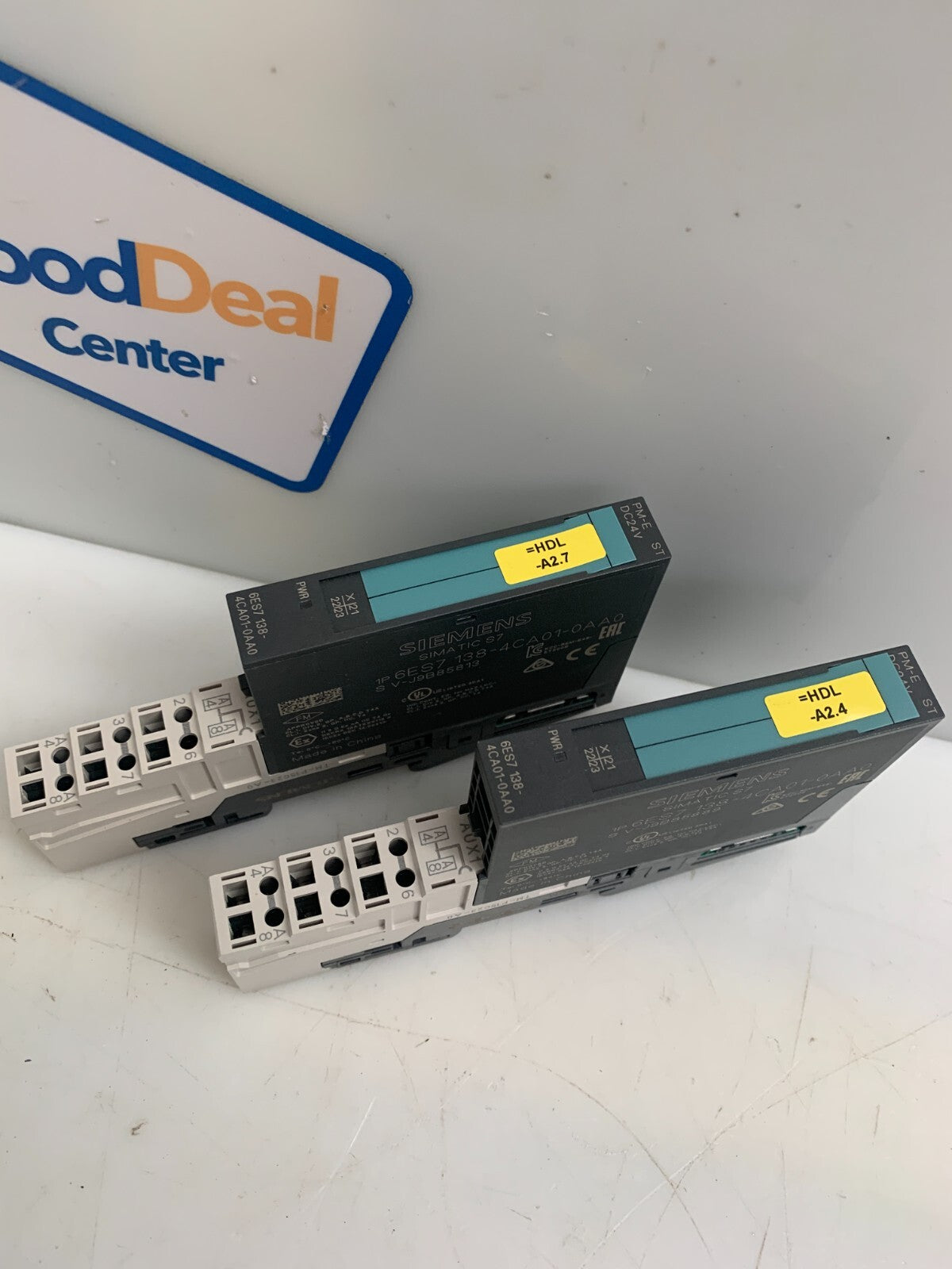 SIEMENS SIMATIC S7  Power Module 6ES7 138-4CA01-0AA0 (Lot of 2)