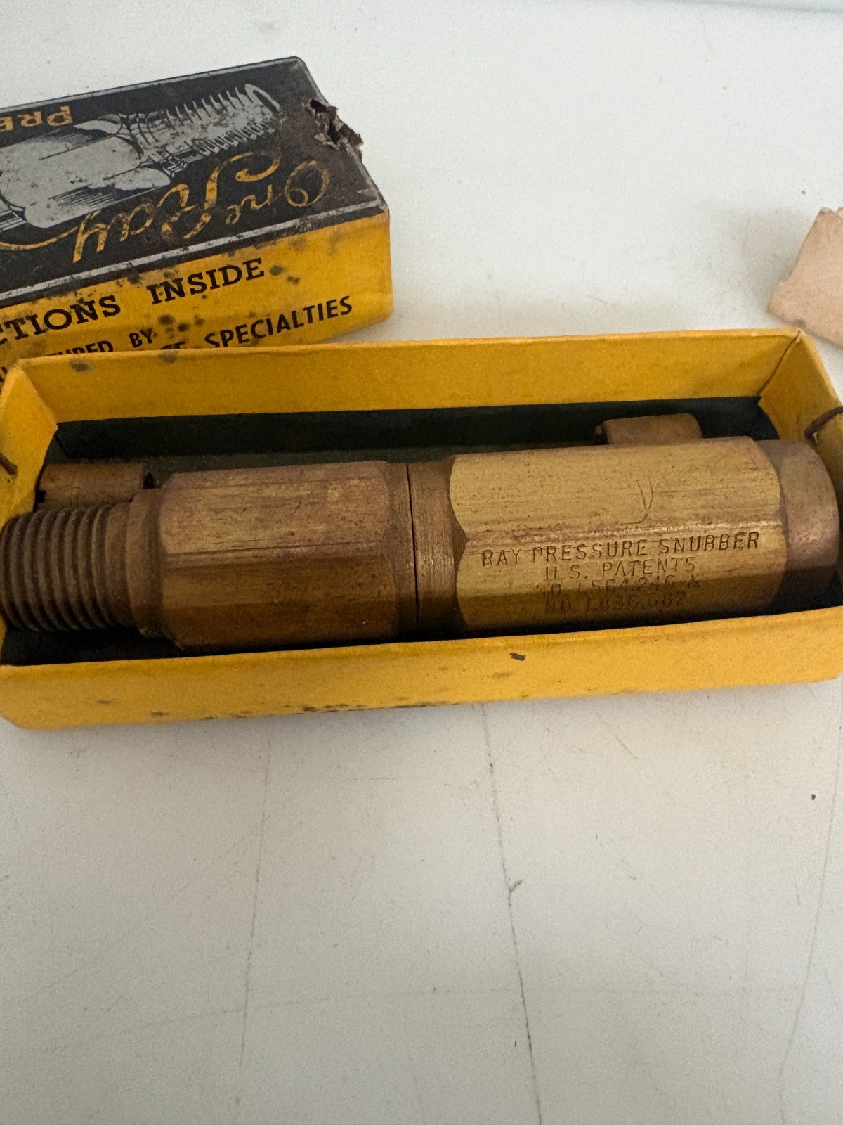 RAY PRESSURE SNUBBER #1 1