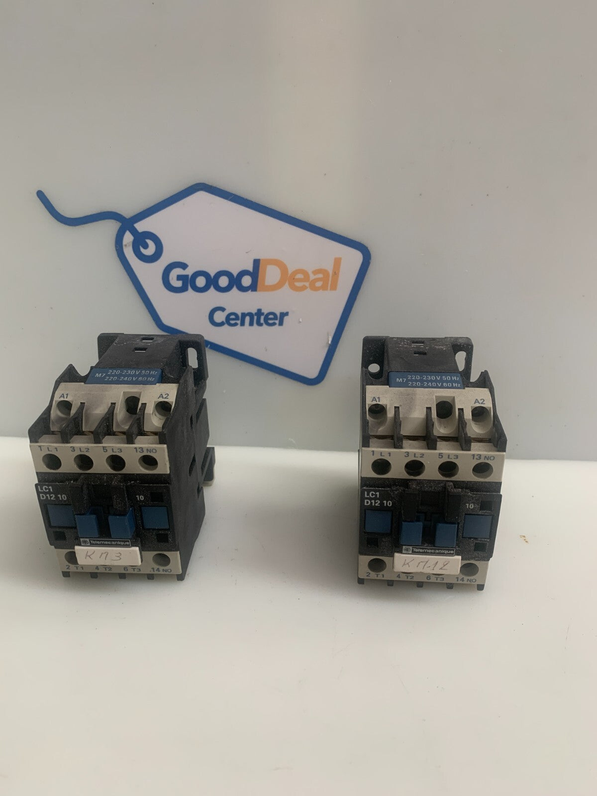SCHNEIDER ELECTRIC /Telemecanique LC1 D12 10/LC1D1210 Circuit Breaker (Lot of 2)0