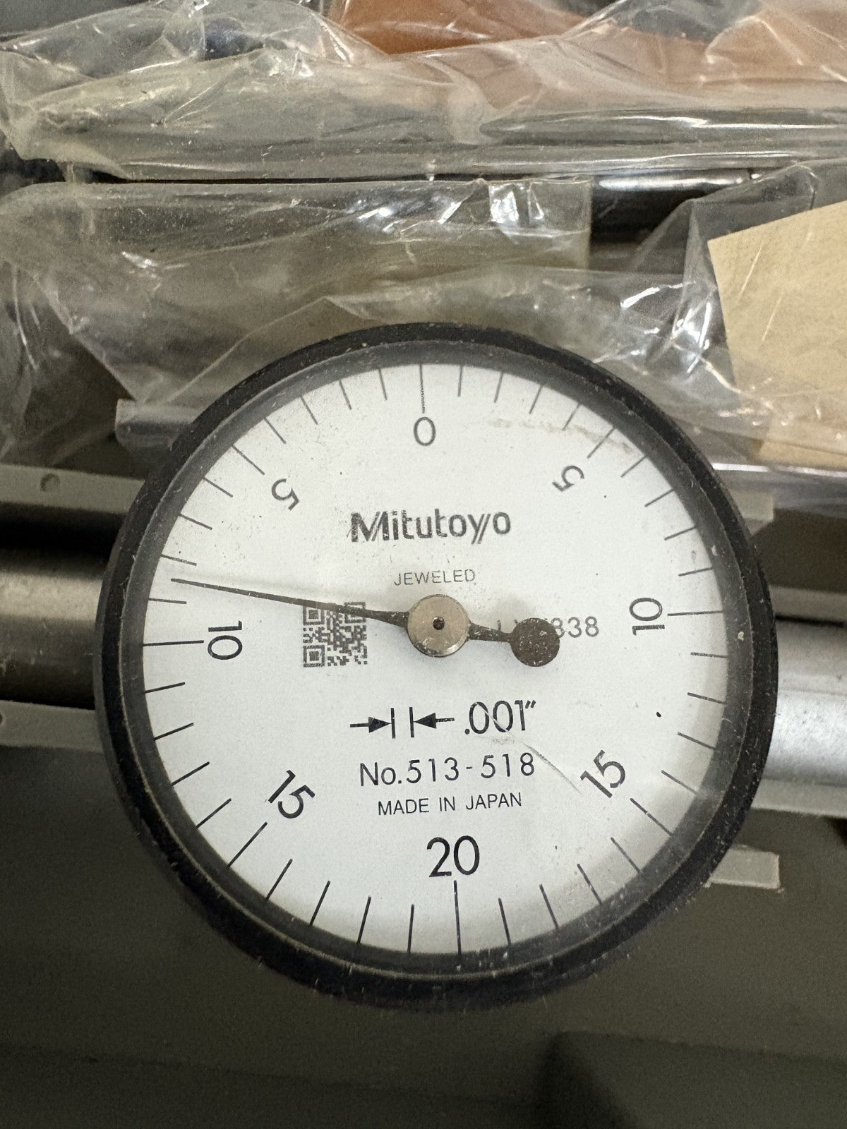 MITUTOYO TEST INCH SET 513-518T