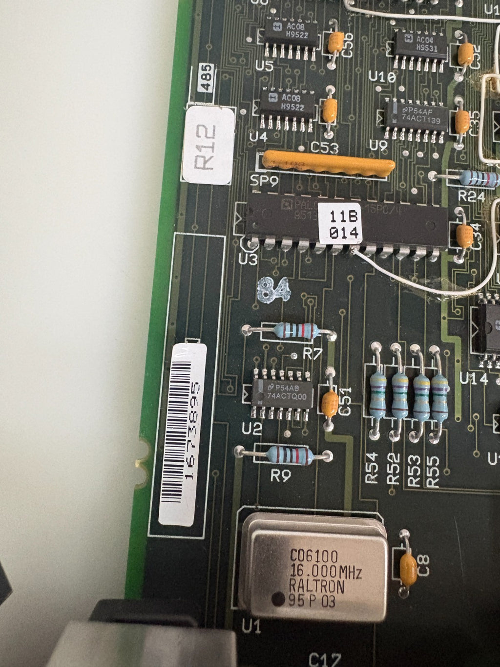 GE FANUC PC BOARD ADD-ON BOARD BUS RECEIVER 44R730231-G014