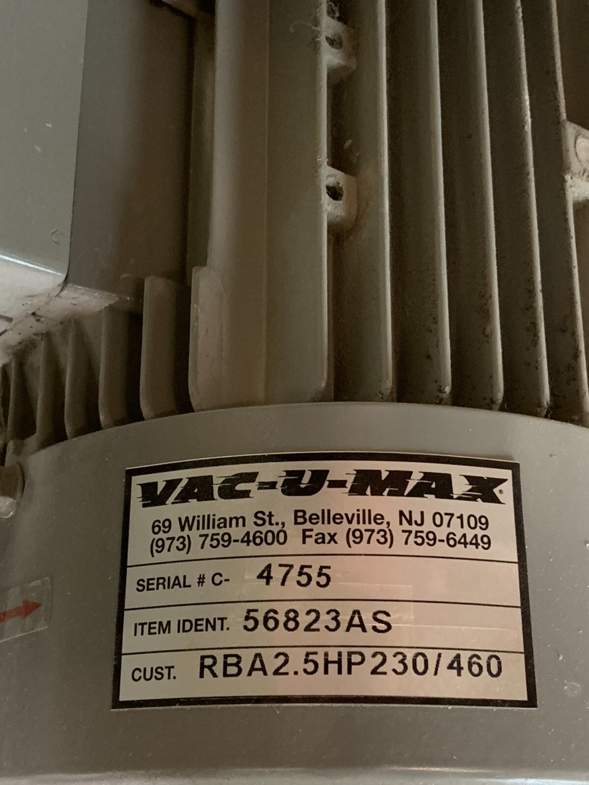 All-star RBH4-205 Regenerative Blower 2.5 HP2