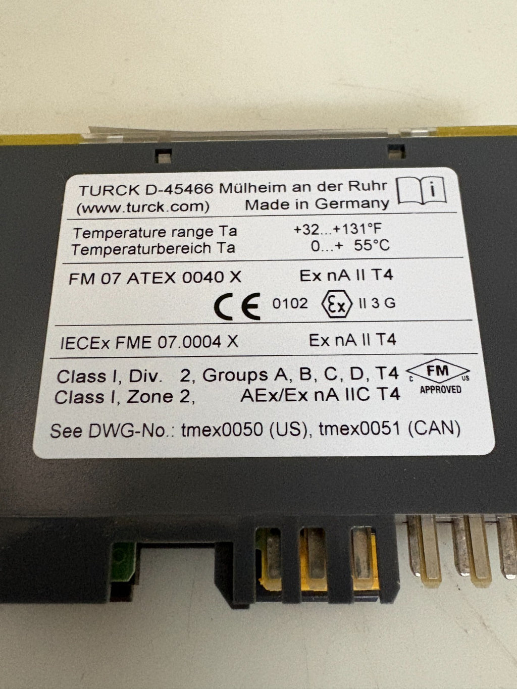 TURCK ELECTRONIC MODULE 6827233 BL20-2RFID-A2