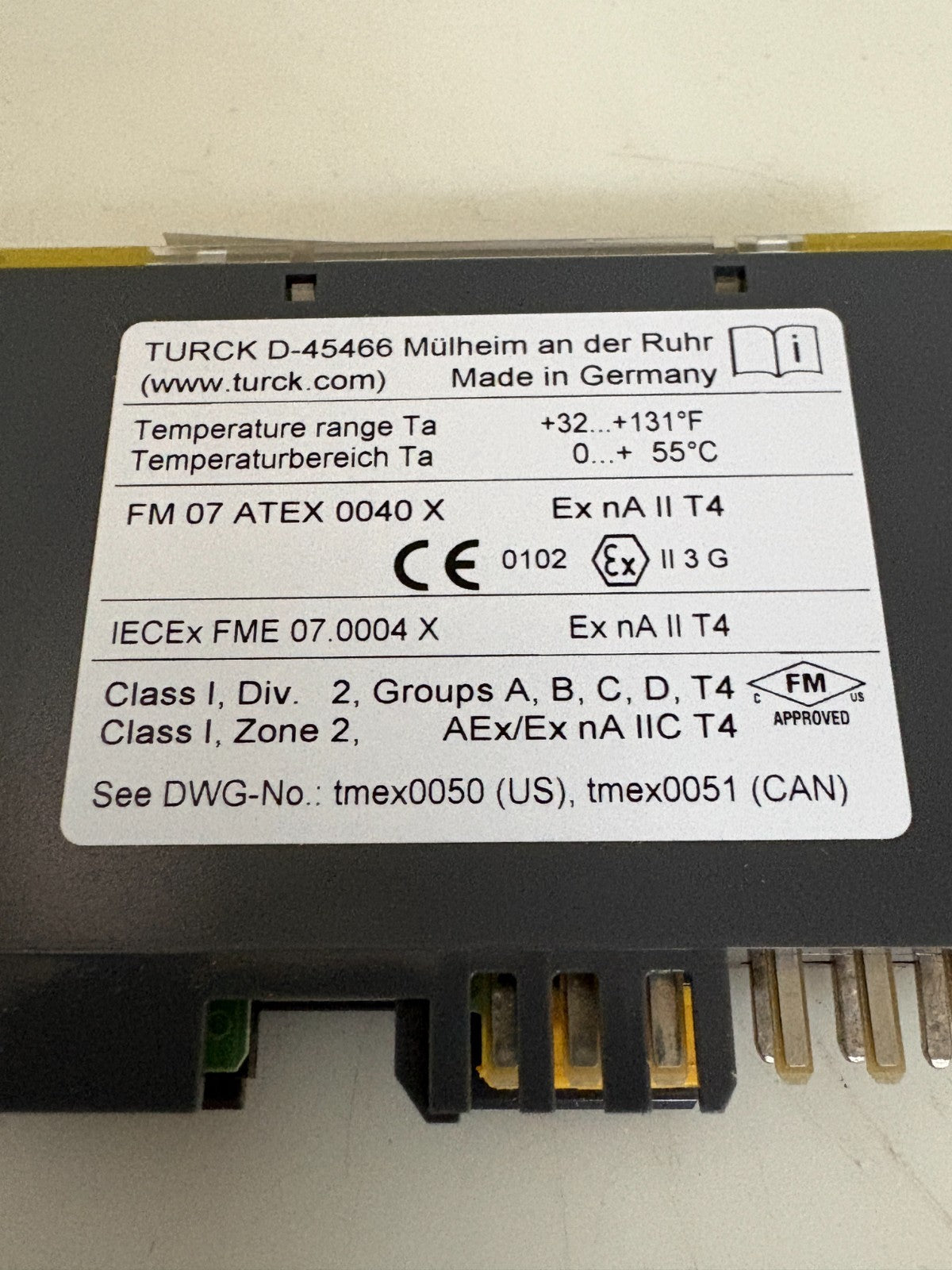 TURCK ELECTRONIC MODULE 6827233 BL20-2RFID-A2