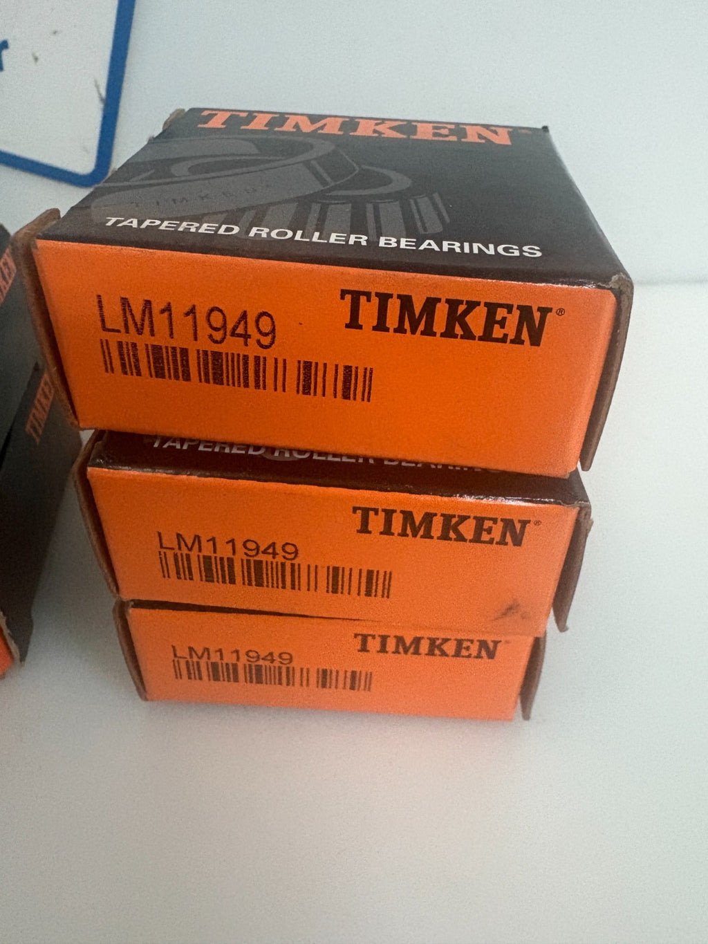 TIMKEN MIX LOT BEARING 1X T199 94000 2X 15101 3X LM11949