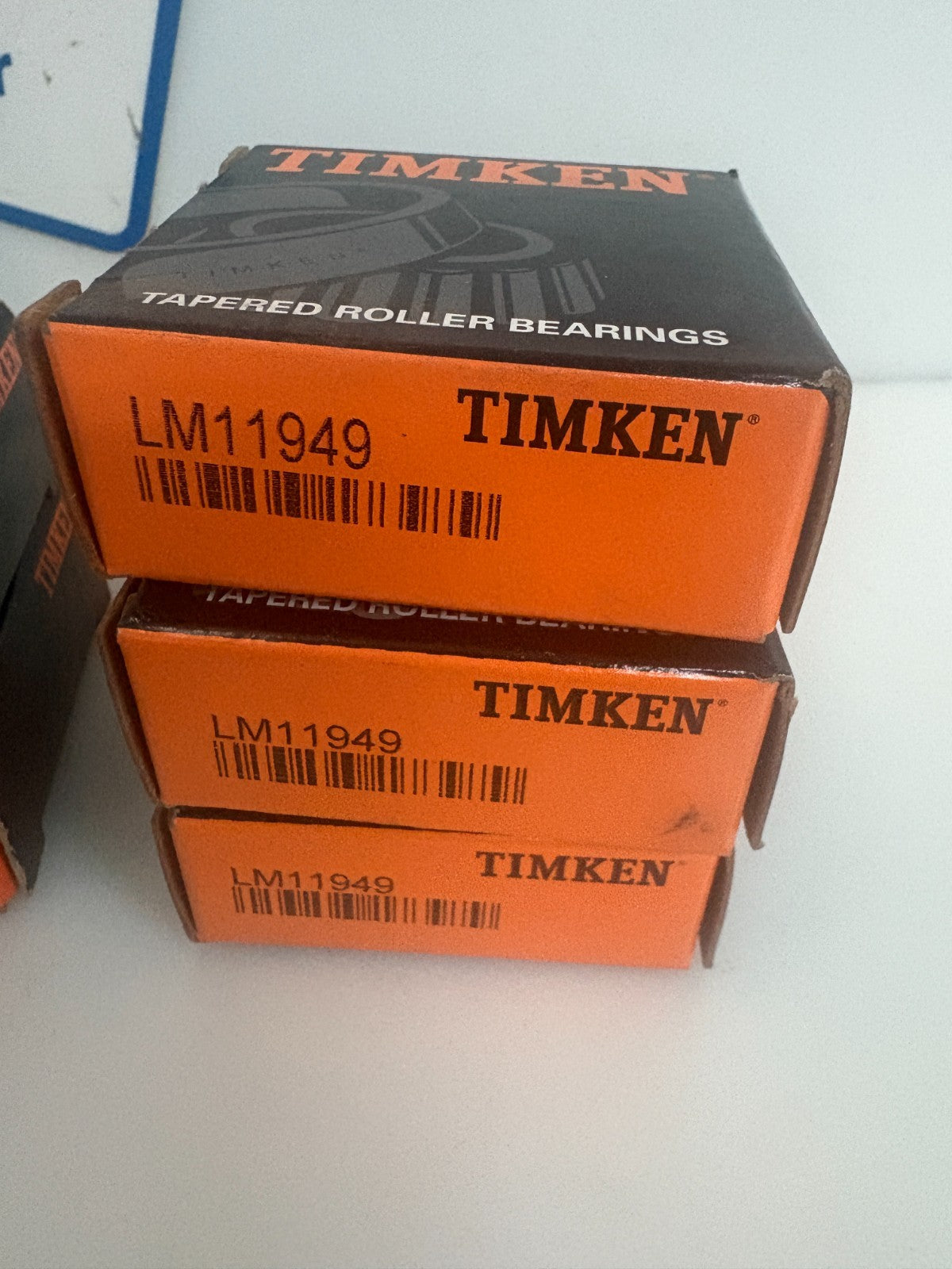 TIMKEN MIX LOT BEARING 1X T199 94000 2X 15101 3X LM11949