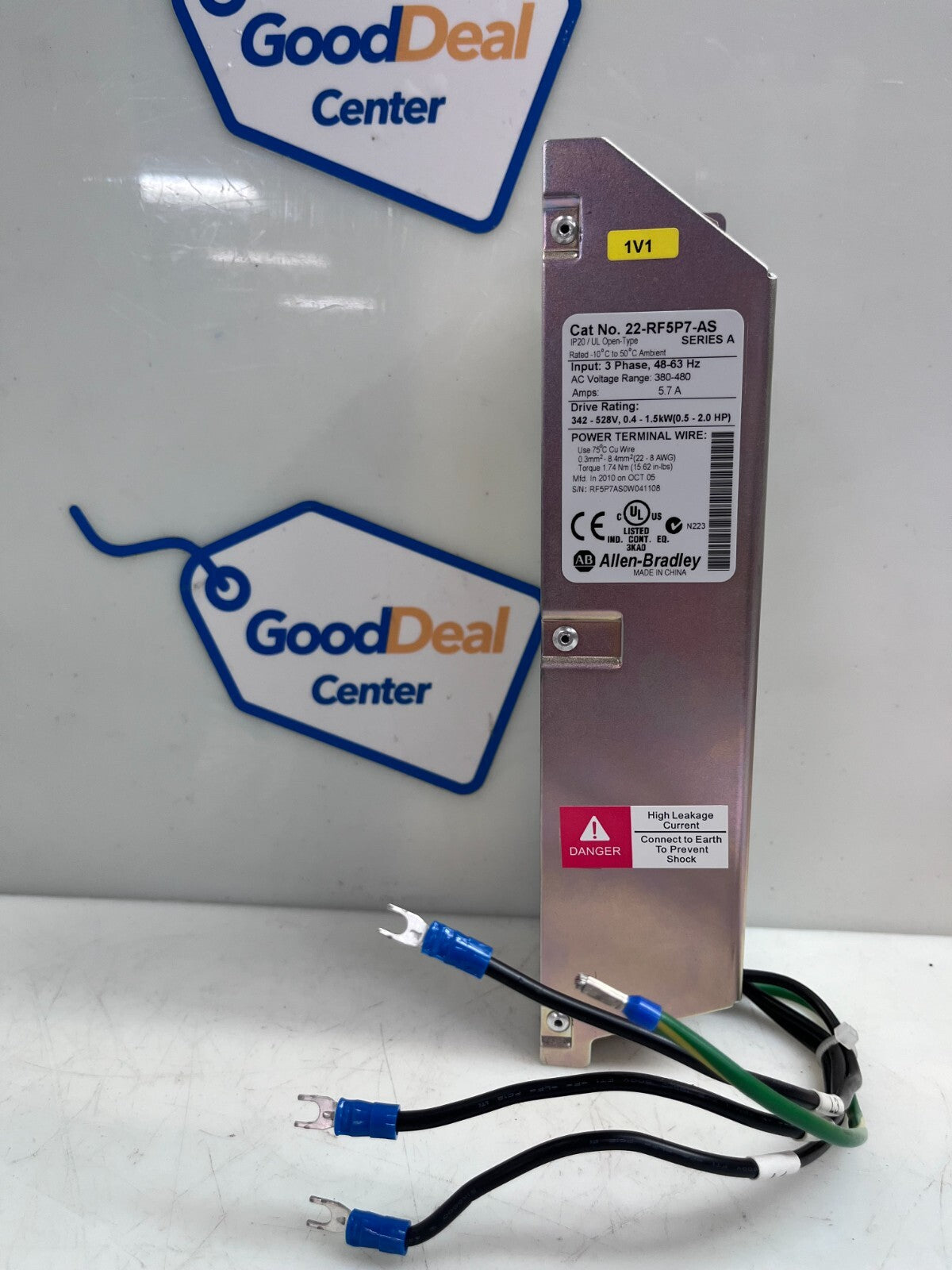 ALLEN BRADLEY 22-RF5P7-AS / 22RF5P7AS    EMC Filter  Series A1