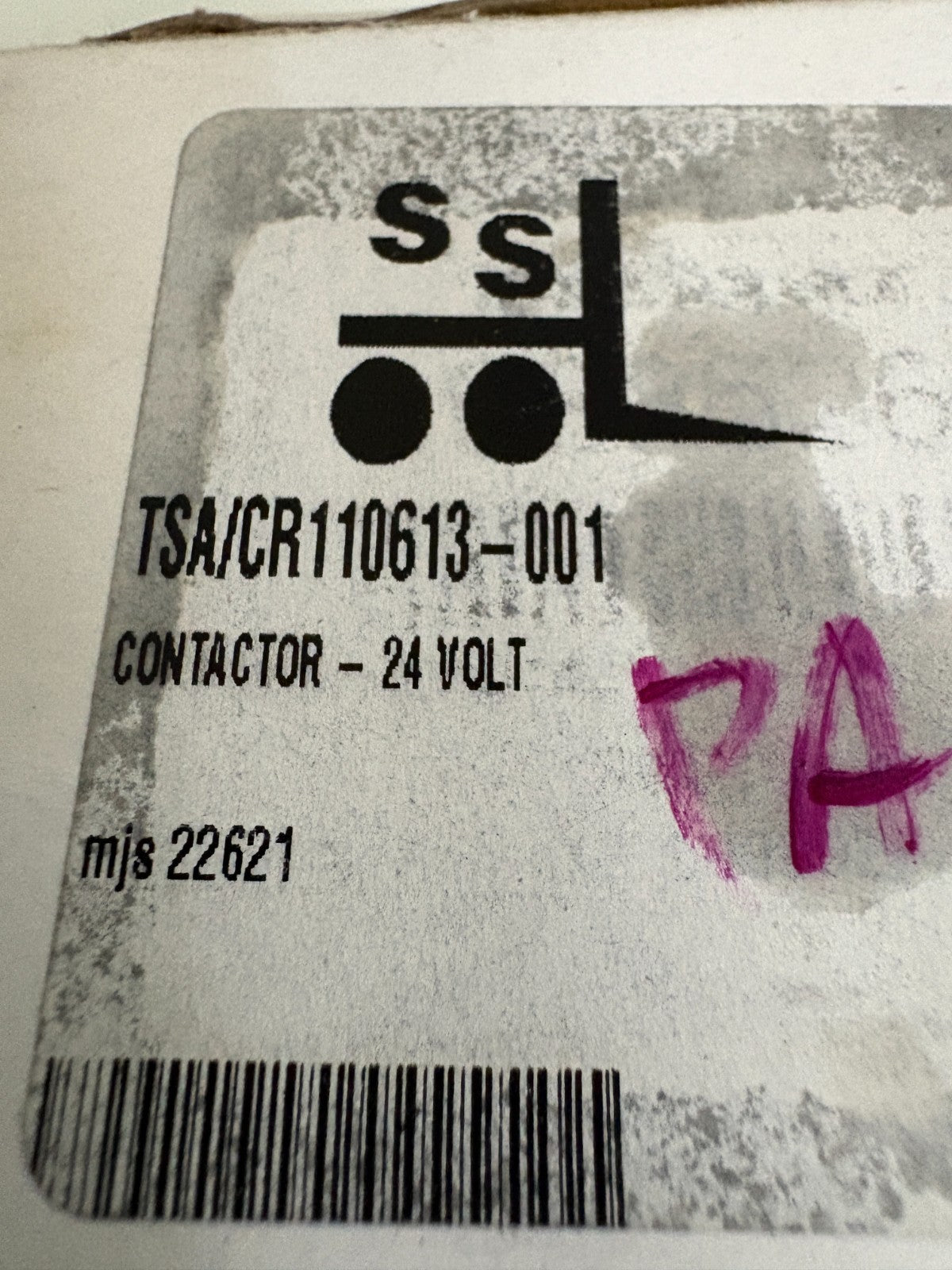 CROWN 24V CONTACTOR CR110613-0012