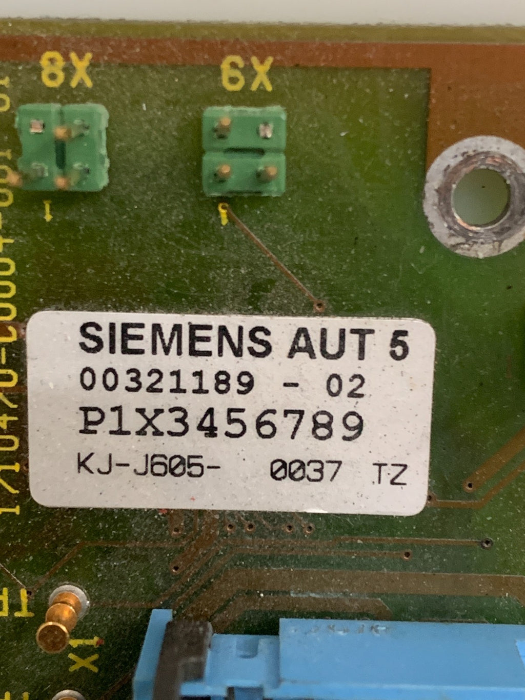 SIEMENS CONVERSION BOARD 00321189-02