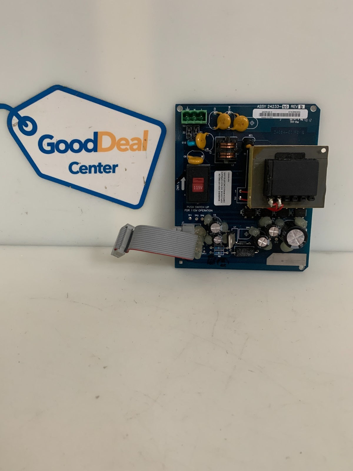 EMERSON ROSEMOUNT ANALYTICAL ASSY 24233-00 REV D POWER SUPPLY BOARD