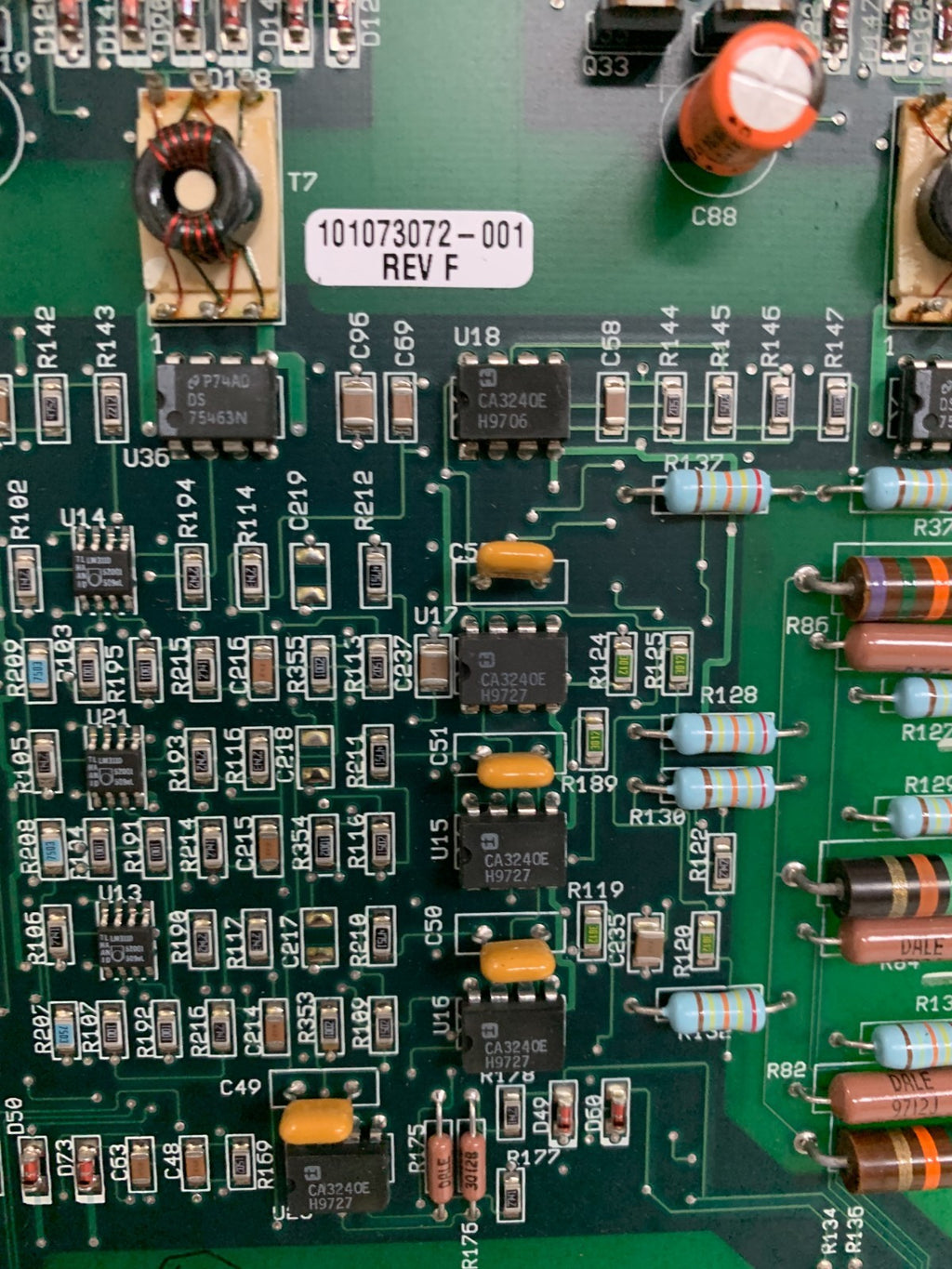 POWERWARE EE INVERTER CONTROL 101073072-001 REV F