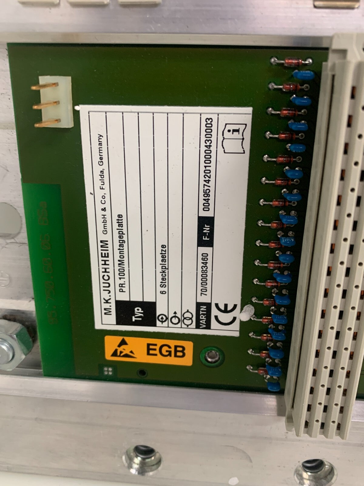 JUMO BASE UNIT PR-100 PLC
