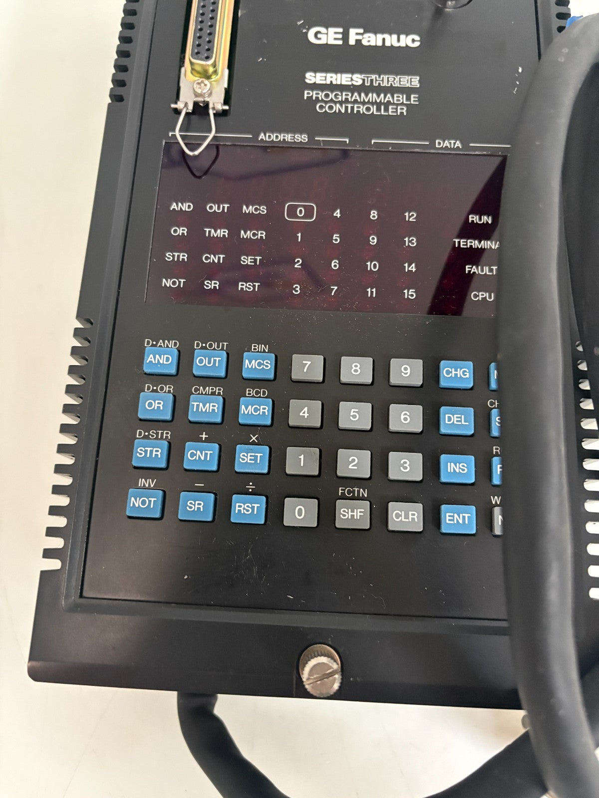 GE FANUC SERIES 3 PROGRAMMABLE CONTROLLER CPU PROGRAMMER IC630CPU301A2