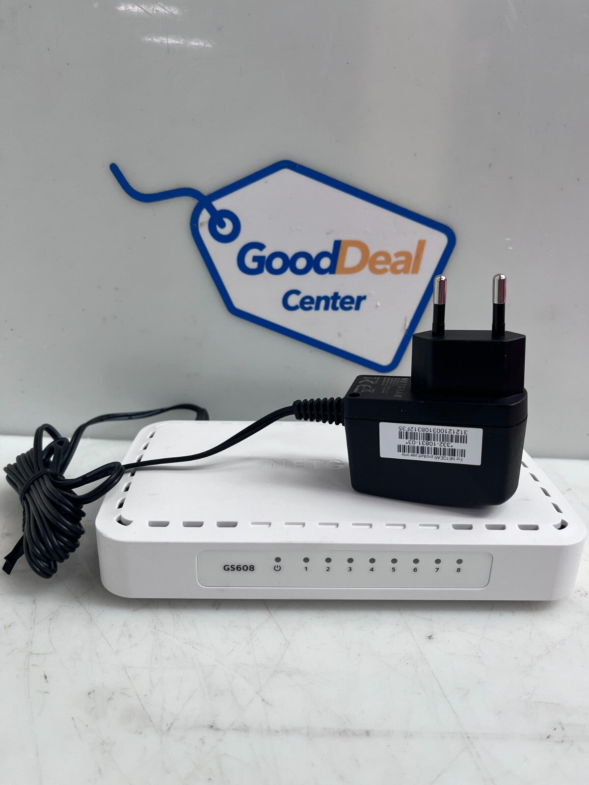 NETGEAR GS308v4   8-Port Gigabit Ethernet Switch (Lot of 4) w/European Pow Supp