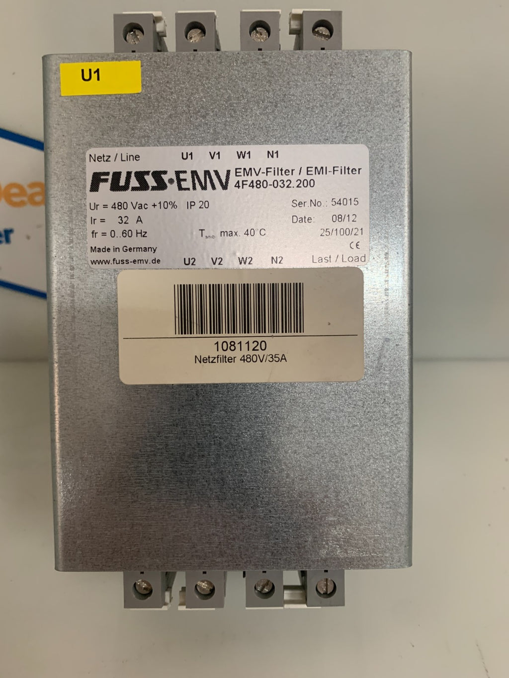 FUSS EMY FILTER 4F 480-032.2001