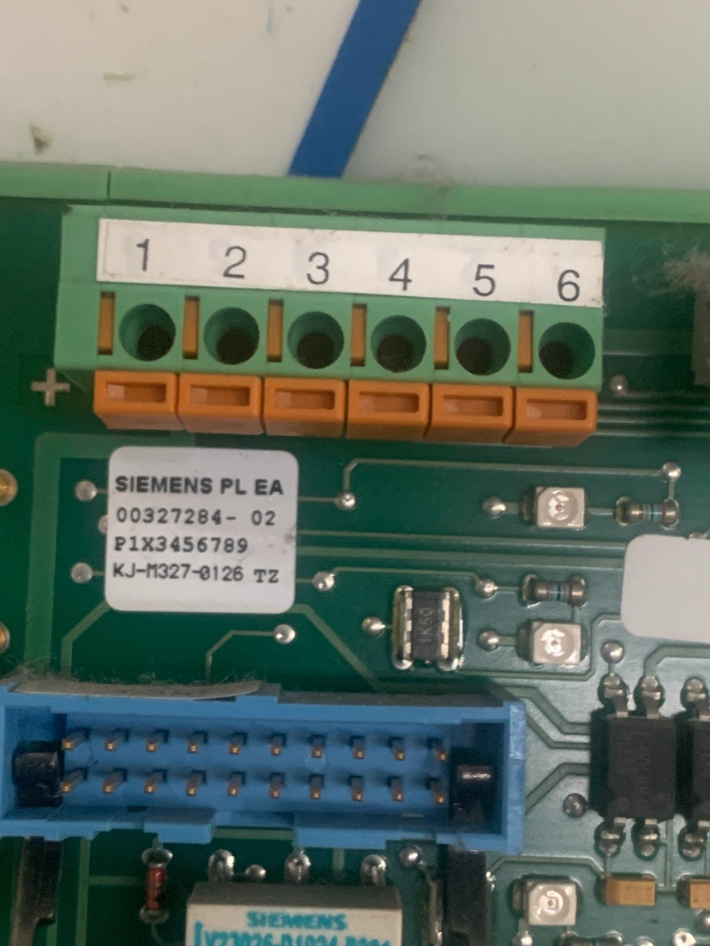 SIEMENS PLEA INTERFACE MODULE 00327284-02 PHOENIX CONTACT UMK-SE 11.25-1
