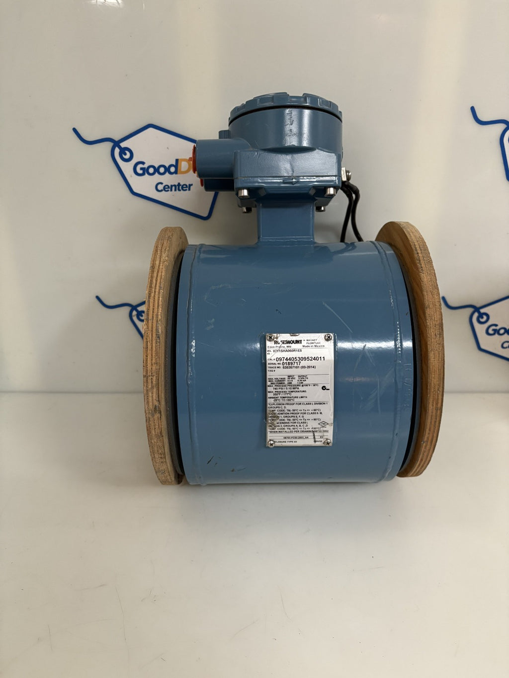 ROSEMOUNT MAGNETIC FLOW TUBE 8711SHA060R1E50