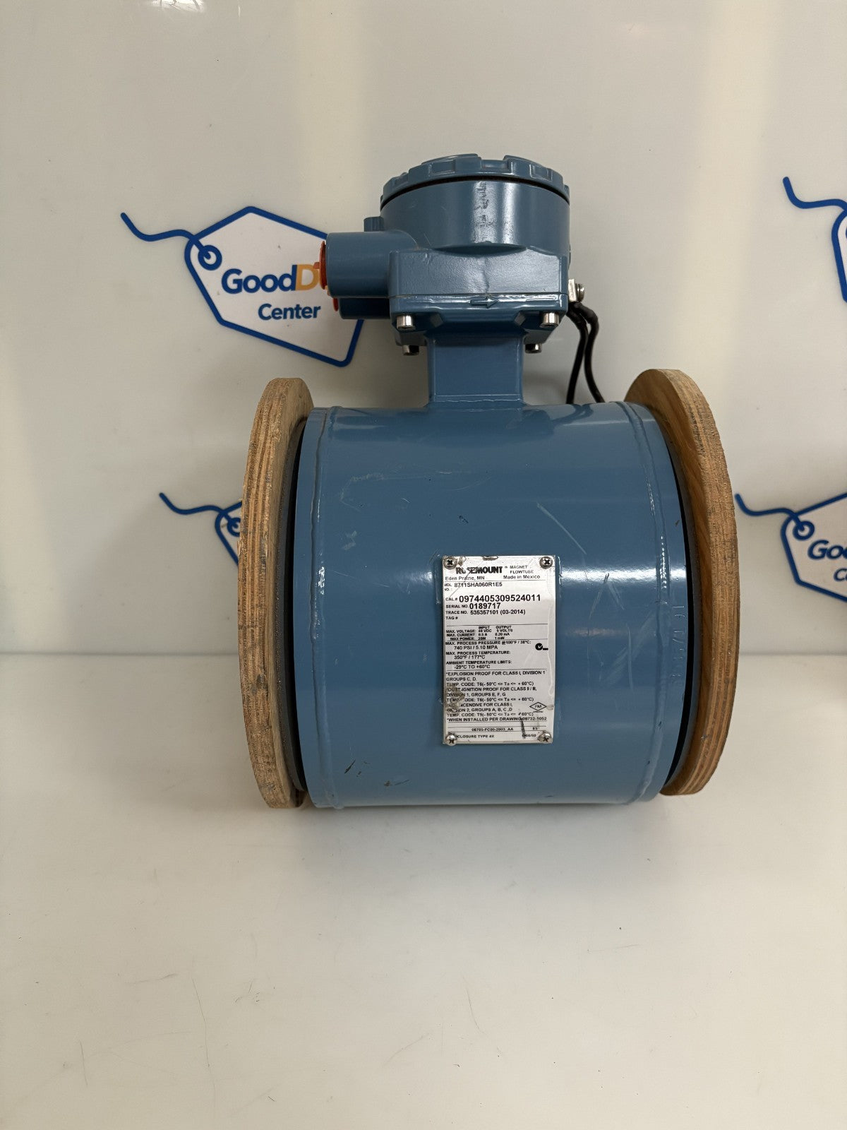 ROSEMOUNT MAGNETIC FLOW TUBE 8711SHA060R1E50