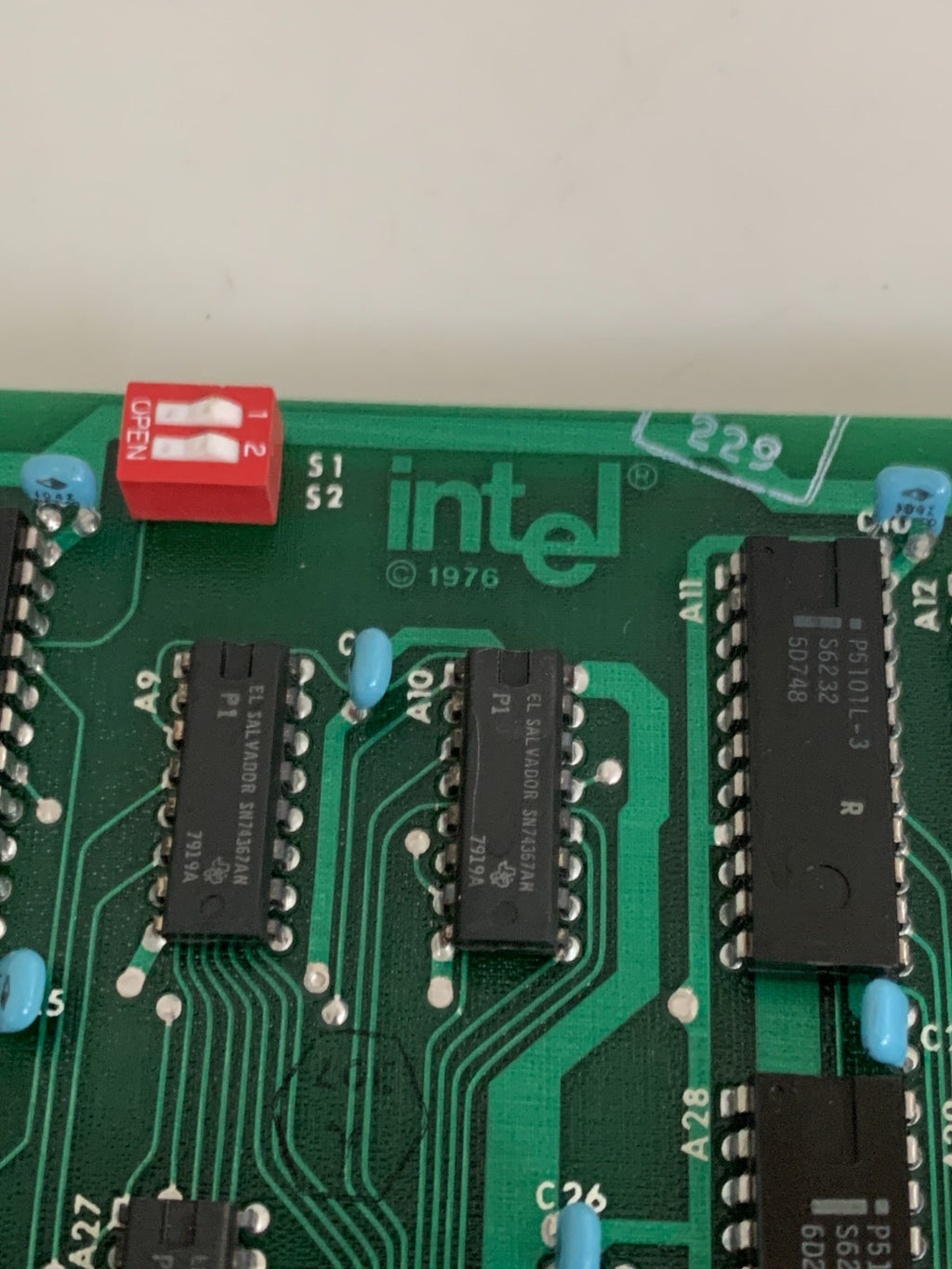 INTEL SINGLE BOARD COMPUTER CIRCUIT BOARD 05-0652-002 D GE