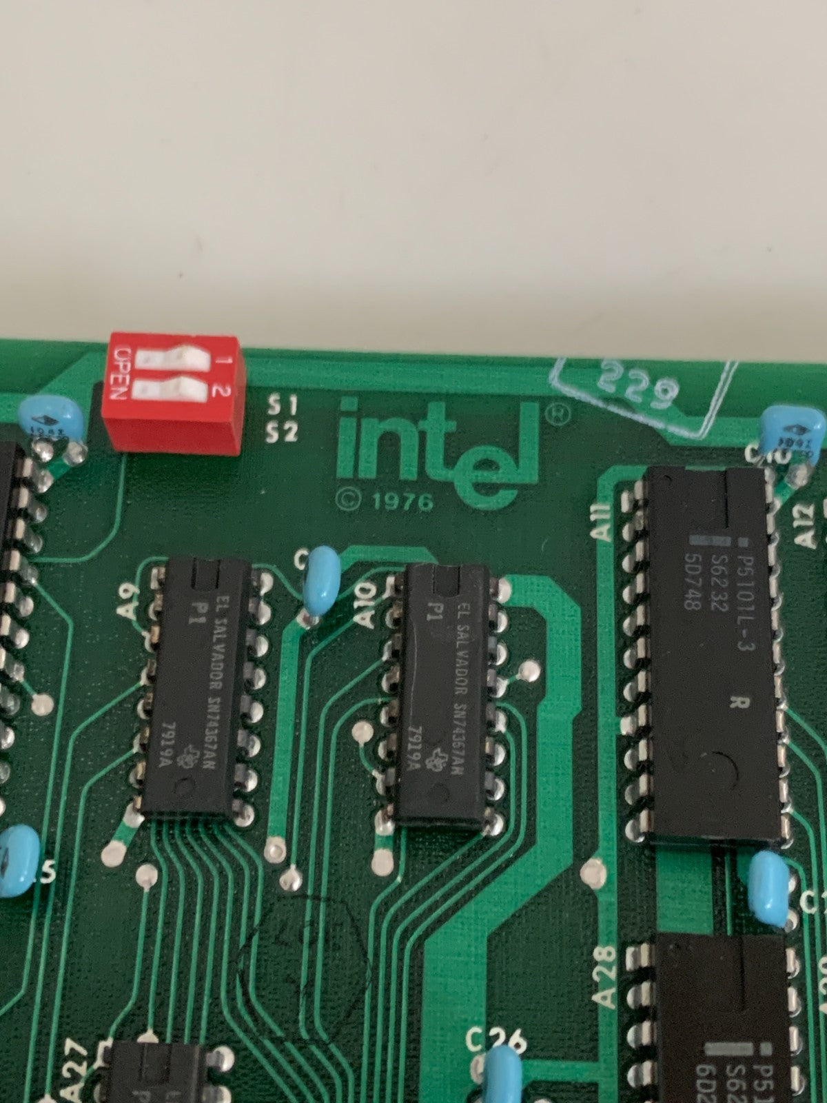 INTEL SINGLE BOARD COMPUTER CIRCUIT BOARD 05-0652-002 D GE