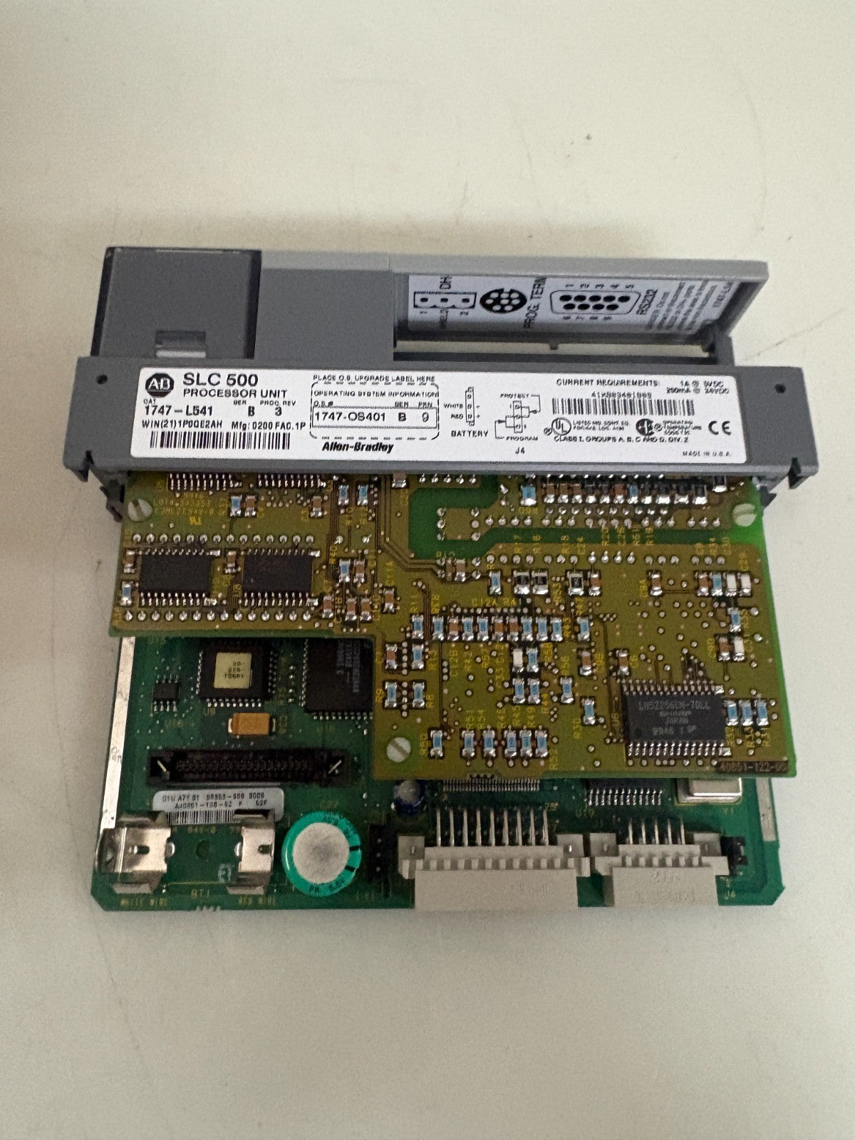 ALLEN BRADLEY SLC 500 CPU PROCESSOR 1747-L541 2