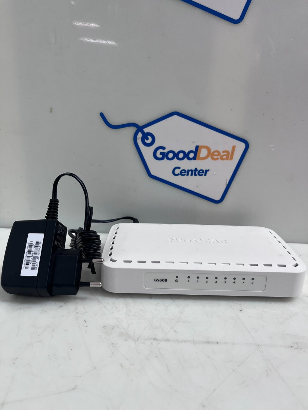 NETGEAR GS308v4   8-Port Gigabit Ethernet Switch (Lot of 4) w/European Pow Supp