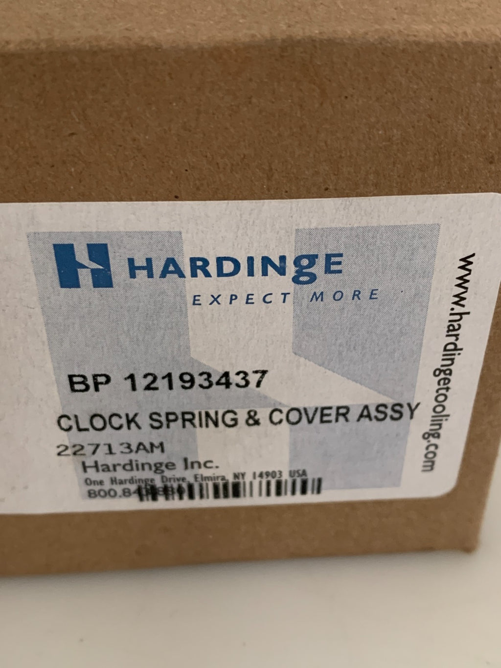 HARDINGE CLOCK SPRING & COVER ASSY BP 12193437