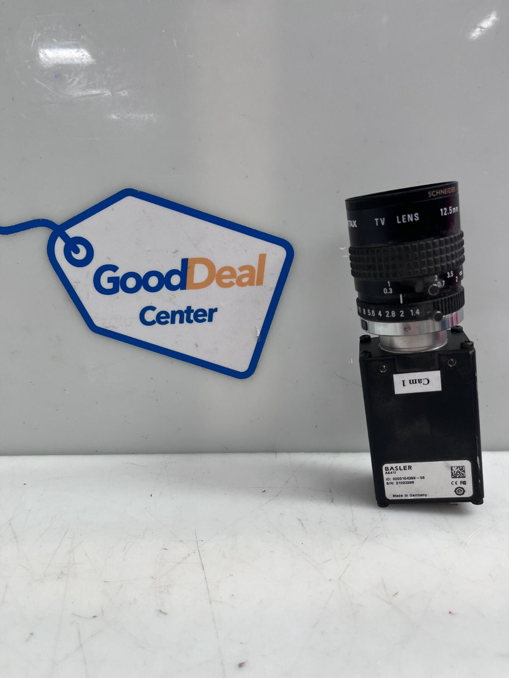 BASLER  A641f   Camera with Pentax Lens0