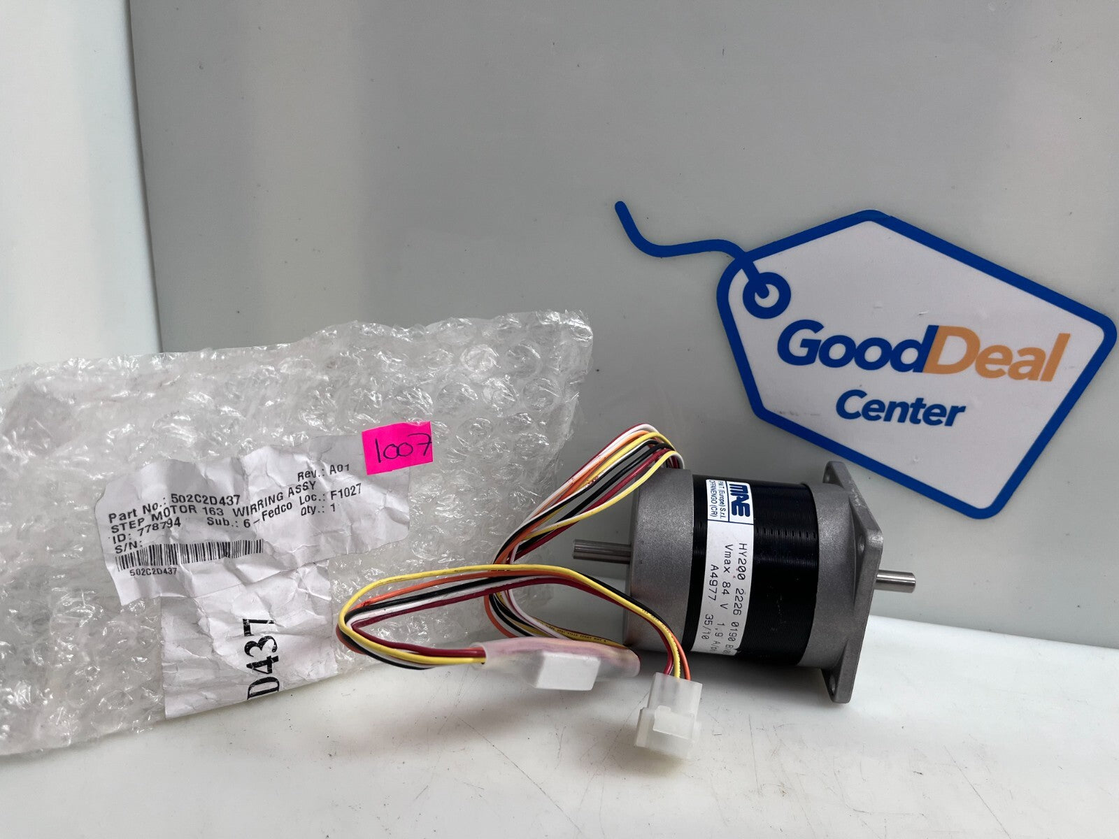 MAE HY200 2226 0160 AX08 / HY20022260160AX08 Step Motor