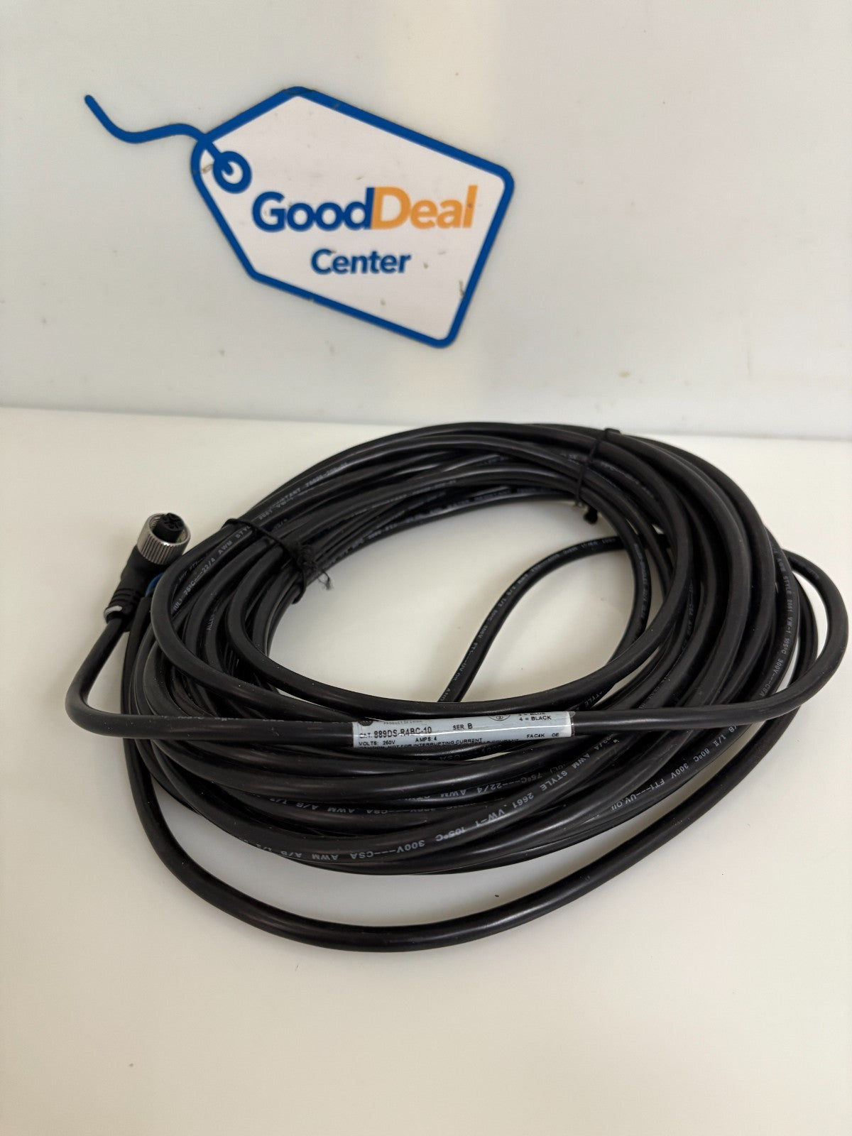 ALLEN BRADLEY CONNECTOR CABLE 889DS-R4BC-10 SER B