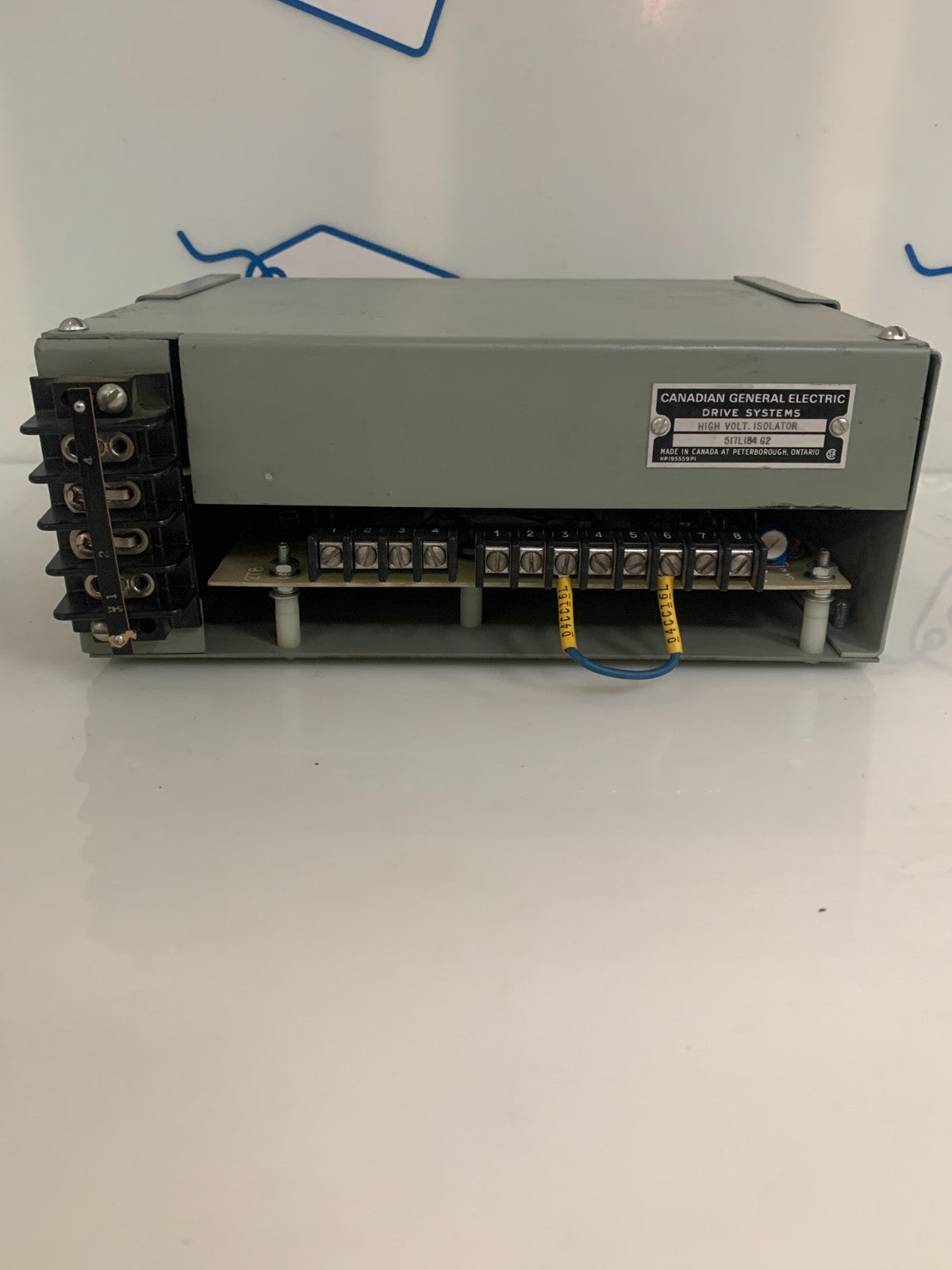 GENERAL ELECTRIC HIGH VOLT ISOLATION DRIVE SYTEMS 517L184G-20