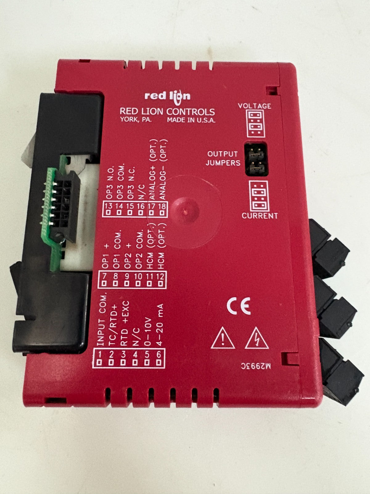 RED LION RELAY OUTPUT ANALOG MODULE CSPID1RA2