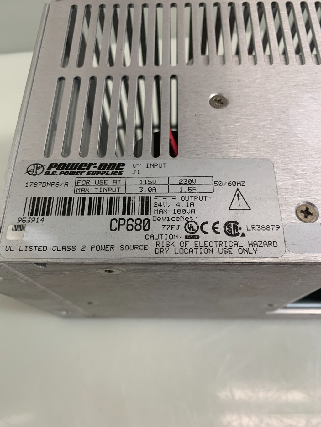 POWER-ONE CP680  Power Supply  1787DNPS/A1
