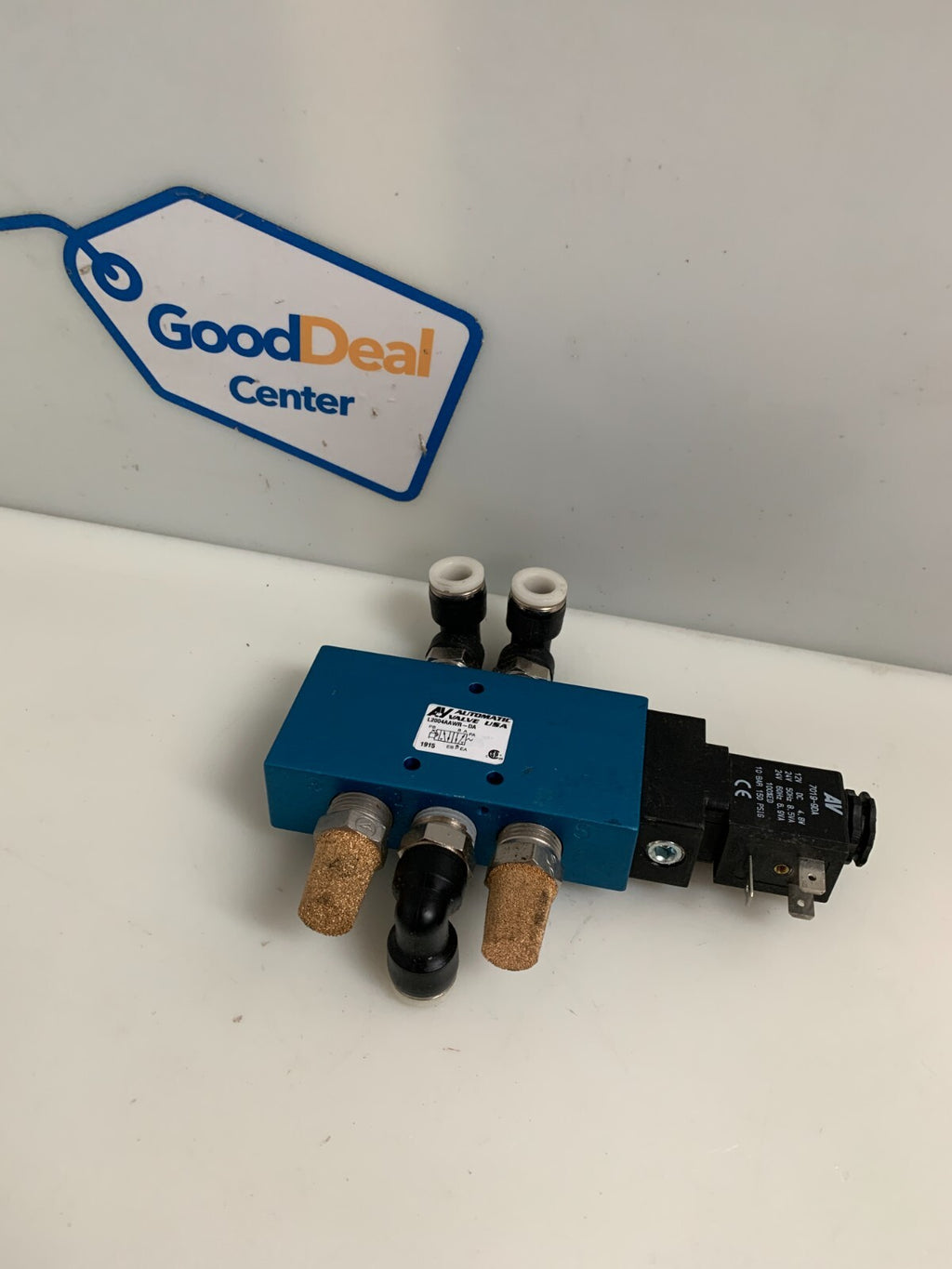 AUTOMATIC VALVE W/SOLENOID L200 4 AAWR-DA W/FITTINGS