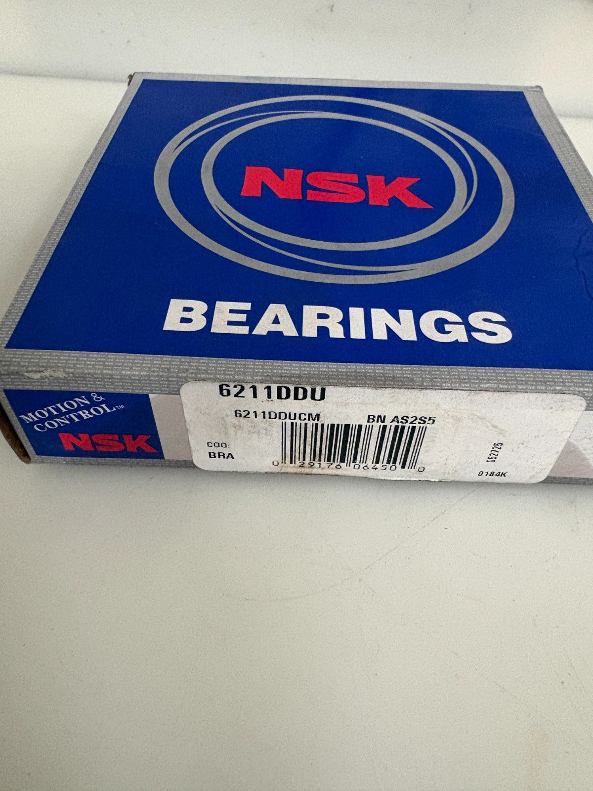 SKF ANGULAR CONTACT BALL BEARING 6211DDU2