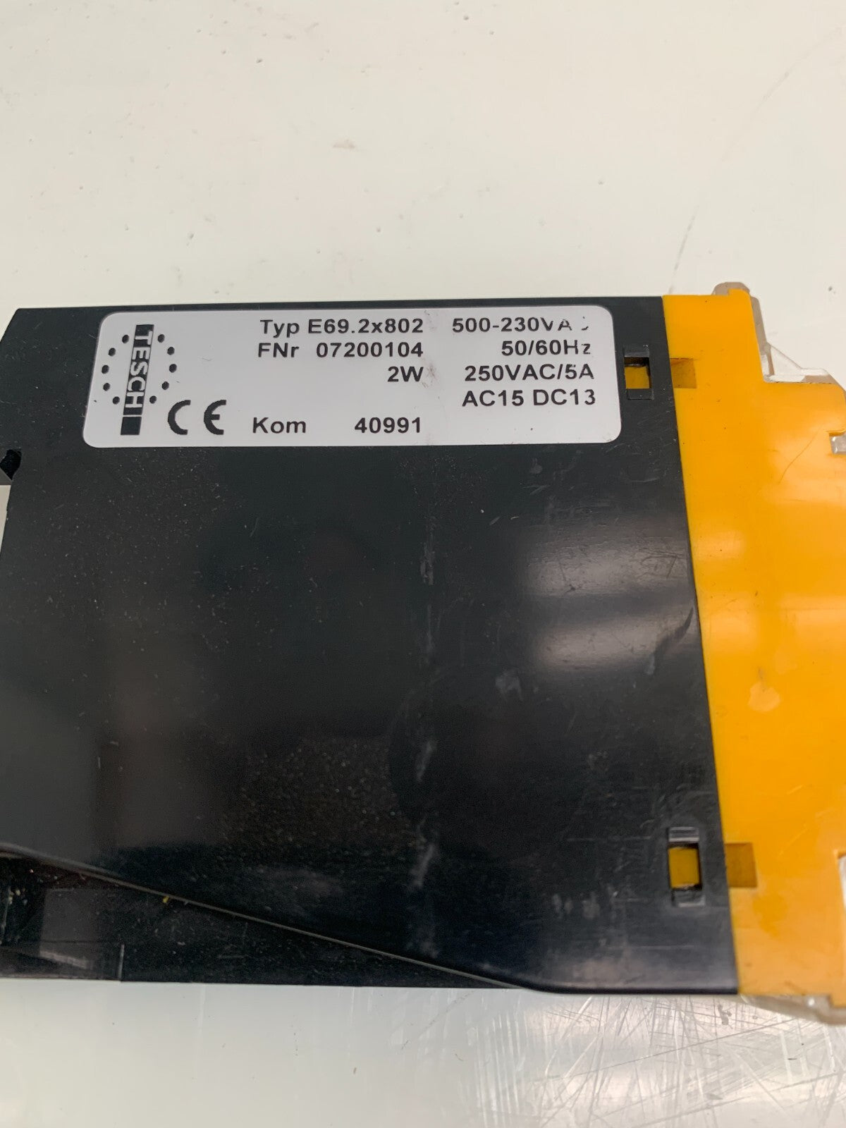 TESCH   E69.2X802   Safety Relay