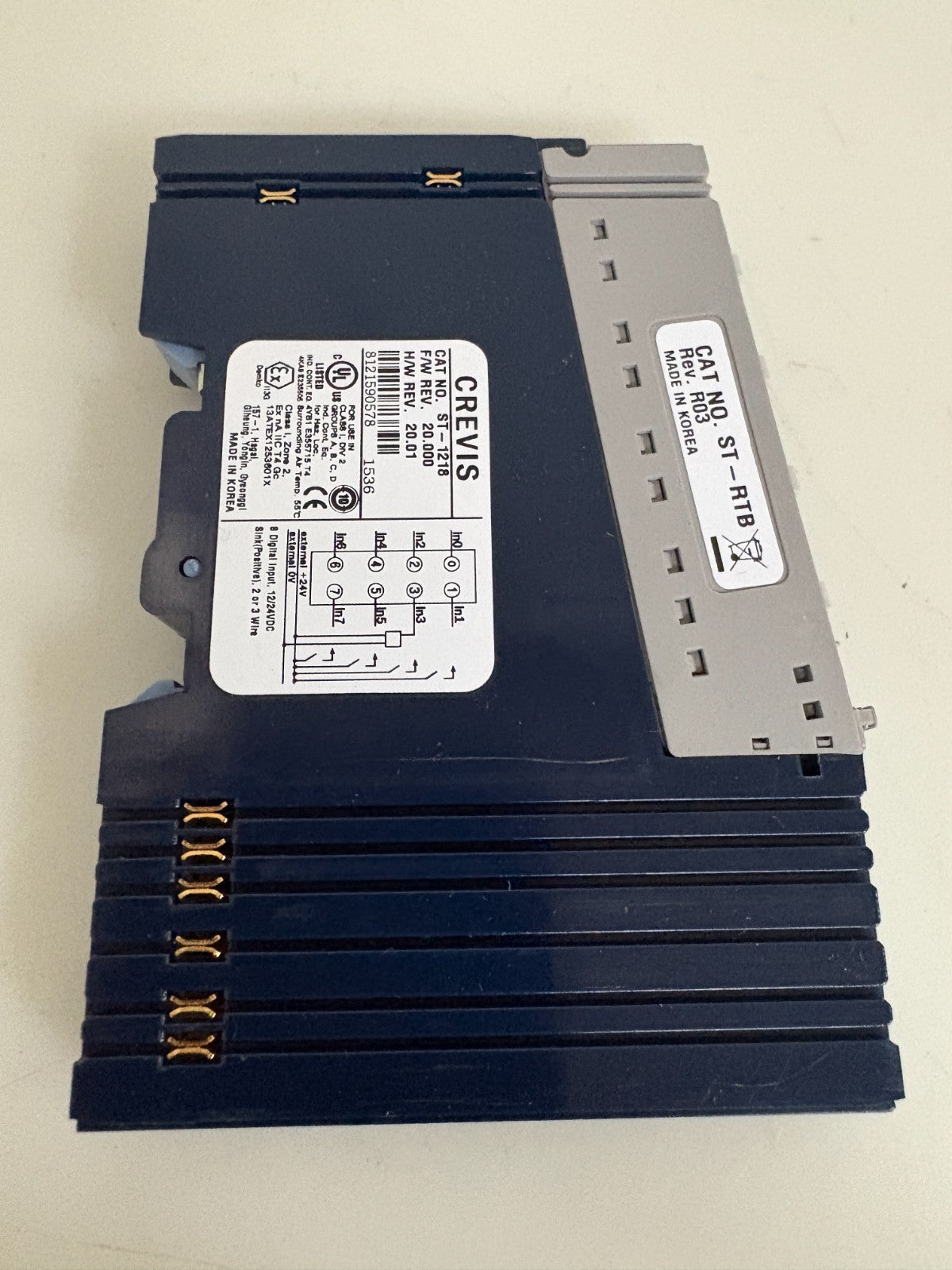 CREVIS EXPANSION MODULE 8 DIGITAL INPUTS ST-RTB ST-12183