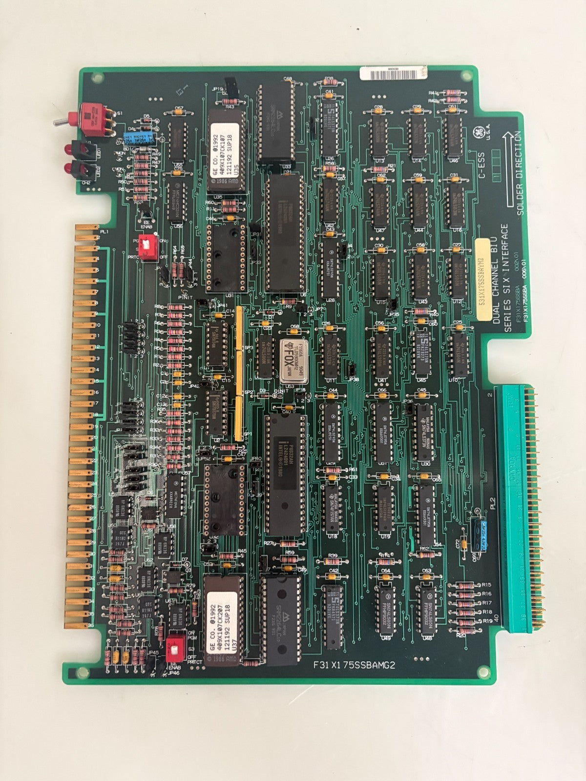 GE FANUC BIU SERIES SIX INTERFACE BOARD 531X175SSBAYM2