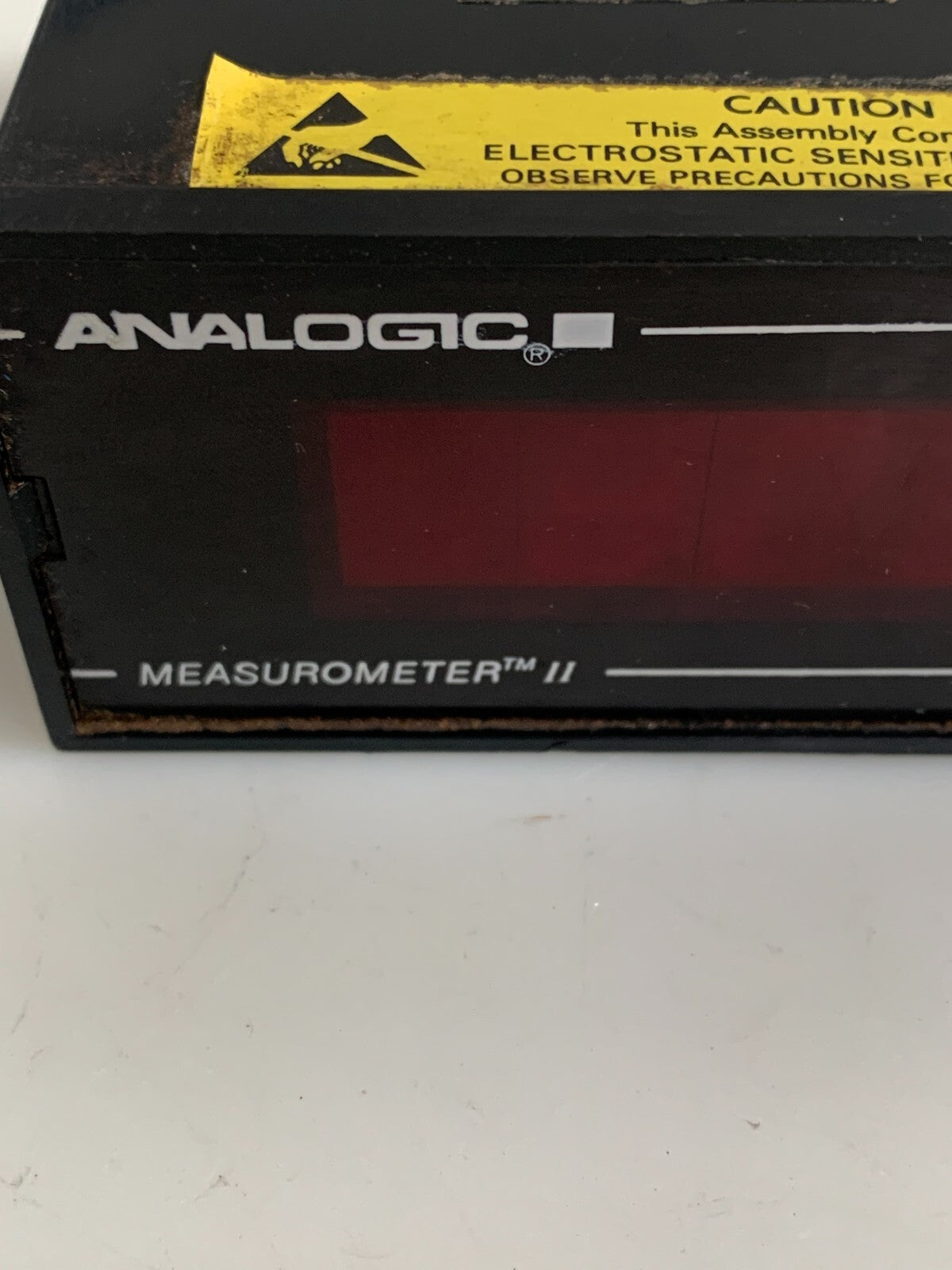 ANALOGIC MEASUROMETER II AN25MOO E PI XX 101