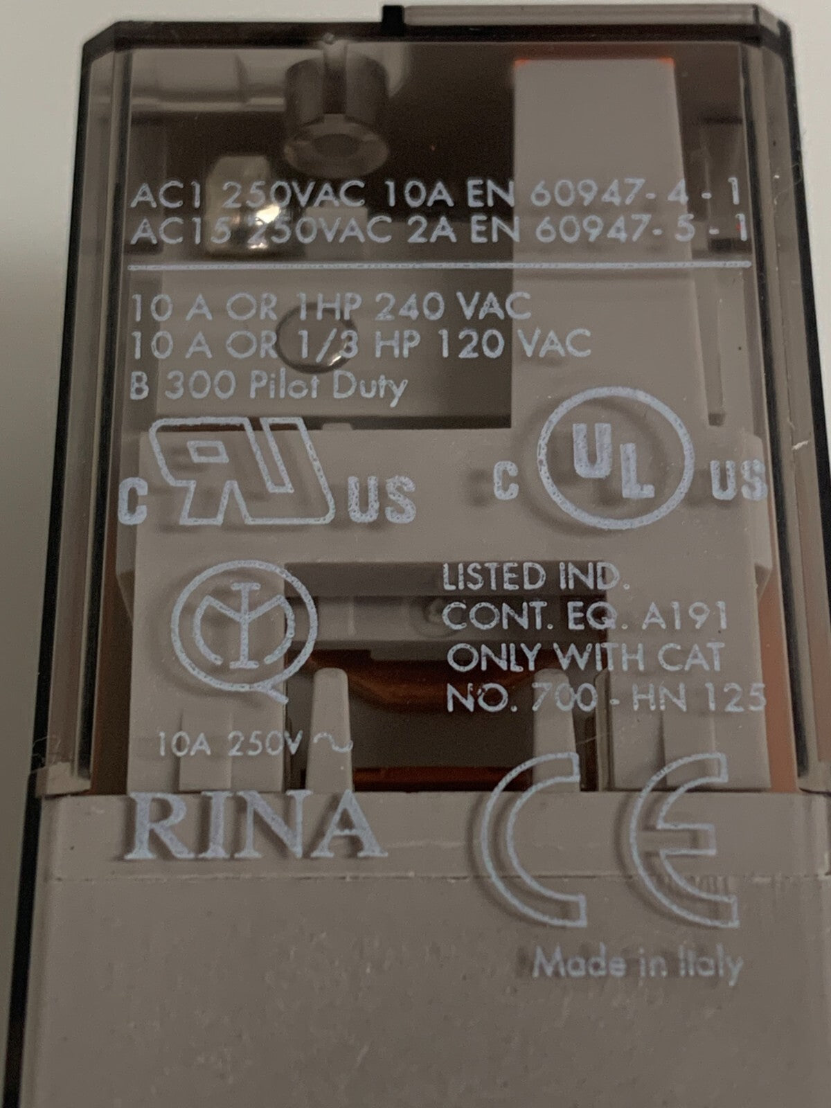 ALLEN BRADLEY  10A Relay  700-HA32A1  Serie D  (Lot of 2)3