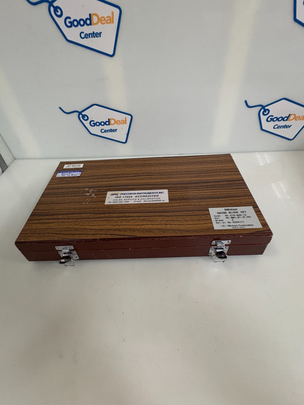 MITUTOYO GAGE BLOCK SET #516-946-12 BM1-87-2 / PD