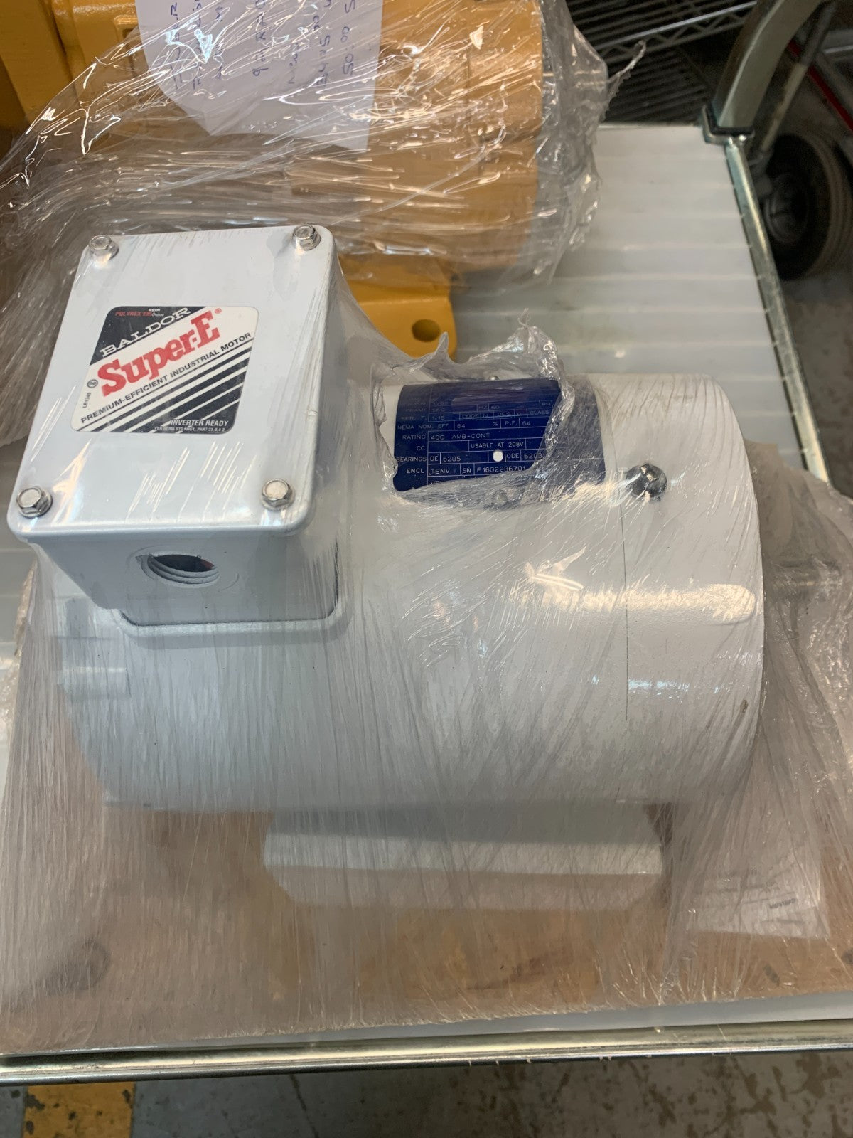 BALDOR SUPER E MOTOR WASHDOWN DUTY .5 HP 1765 RPM