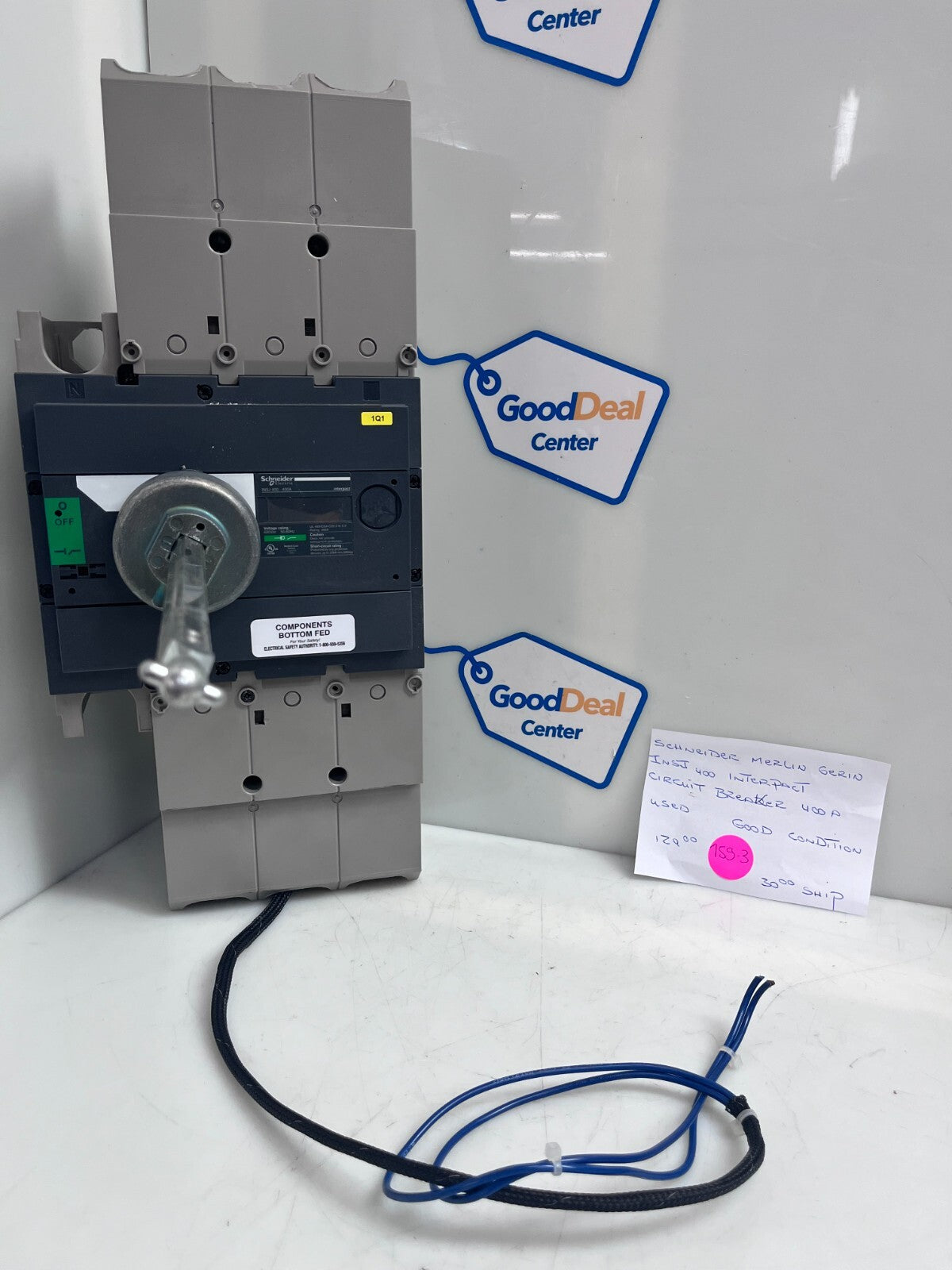 SCHNEIDER Merlin Gerin INSJ400 Interpact Circuit Breaker3