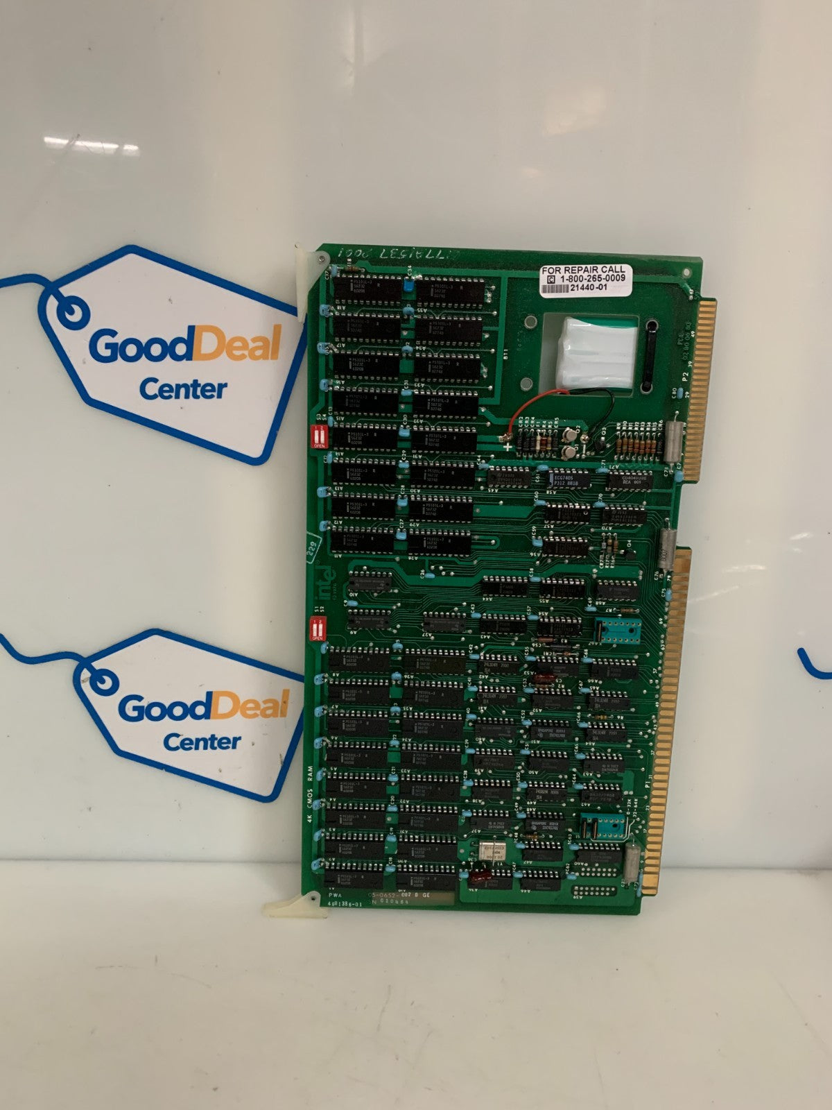 INTEL SINGLE BOARD COMPUTER CIRCUIT BOARD 05-0652-002 D GE