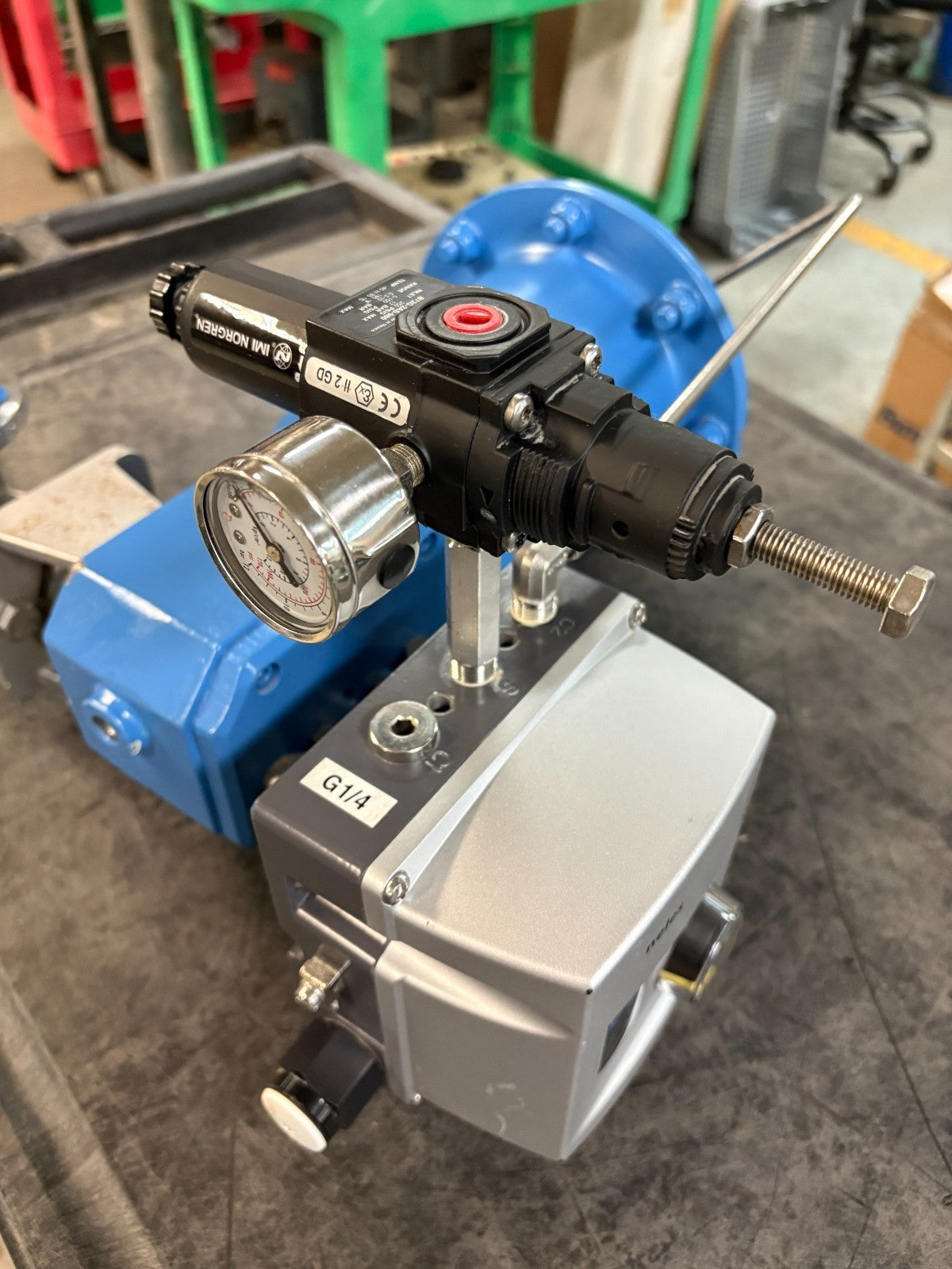 METSO VALVE COMPLETE UNIT C15-RECA01CJJST + T10 W/METSO INTELLIGENT VALVE