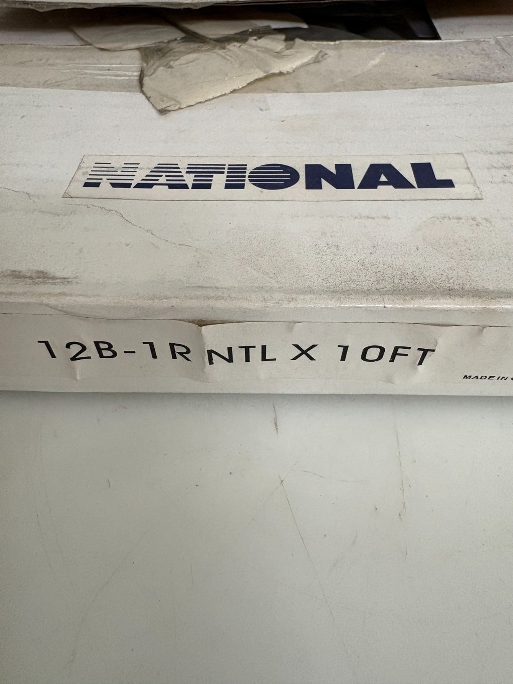 NATIONAL REXNORD ROLLER CHAIN 12B-1R 10'