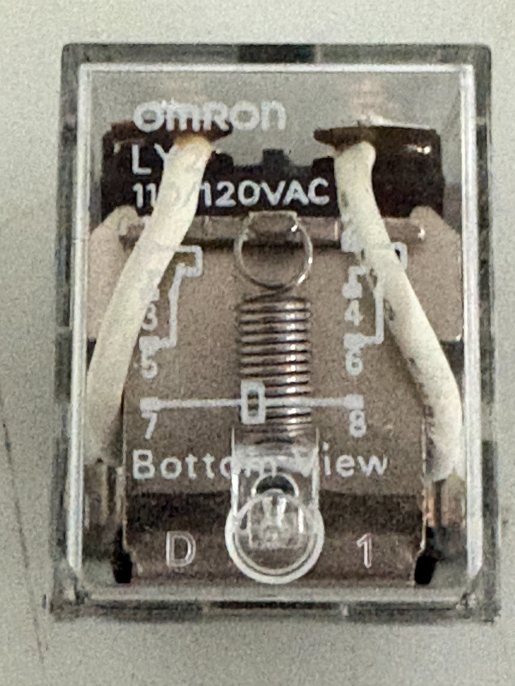 LOT OF 7 OMRON RELAY LY22