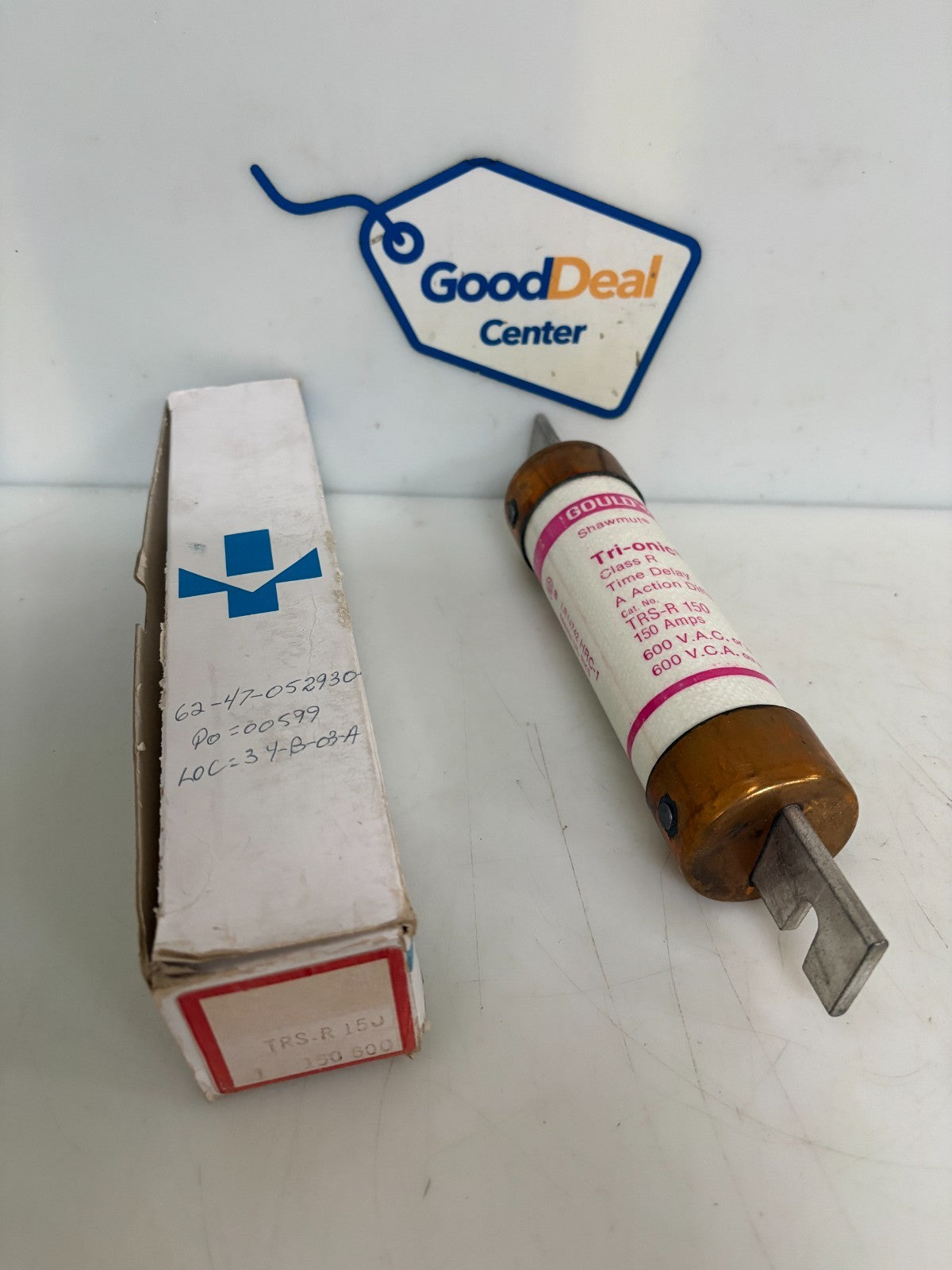 GOULD SHAWMUT TRI-ONIC TIME DELAY FUSE TRS-R 150 0